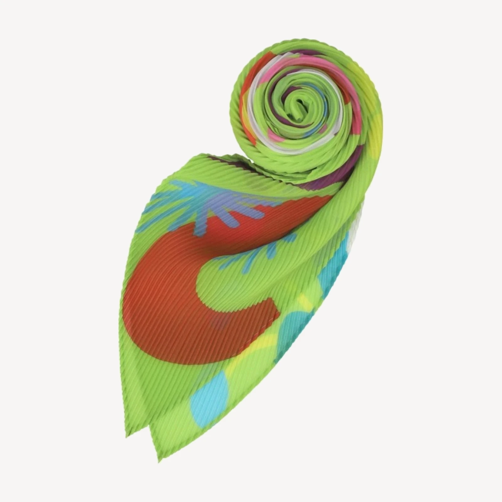 FLOWER DOME PLEATS STOLE