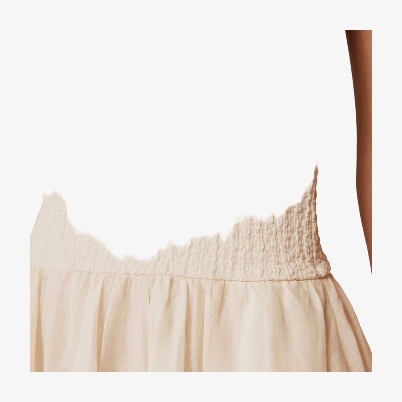 Strapless mixy dress