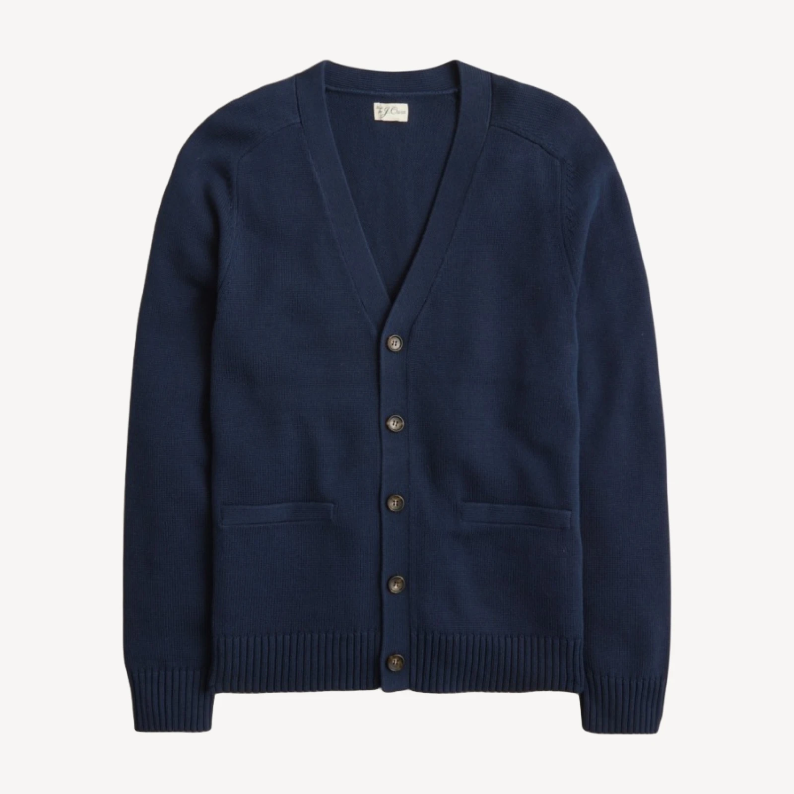Heritage cotton V-neck cardigan