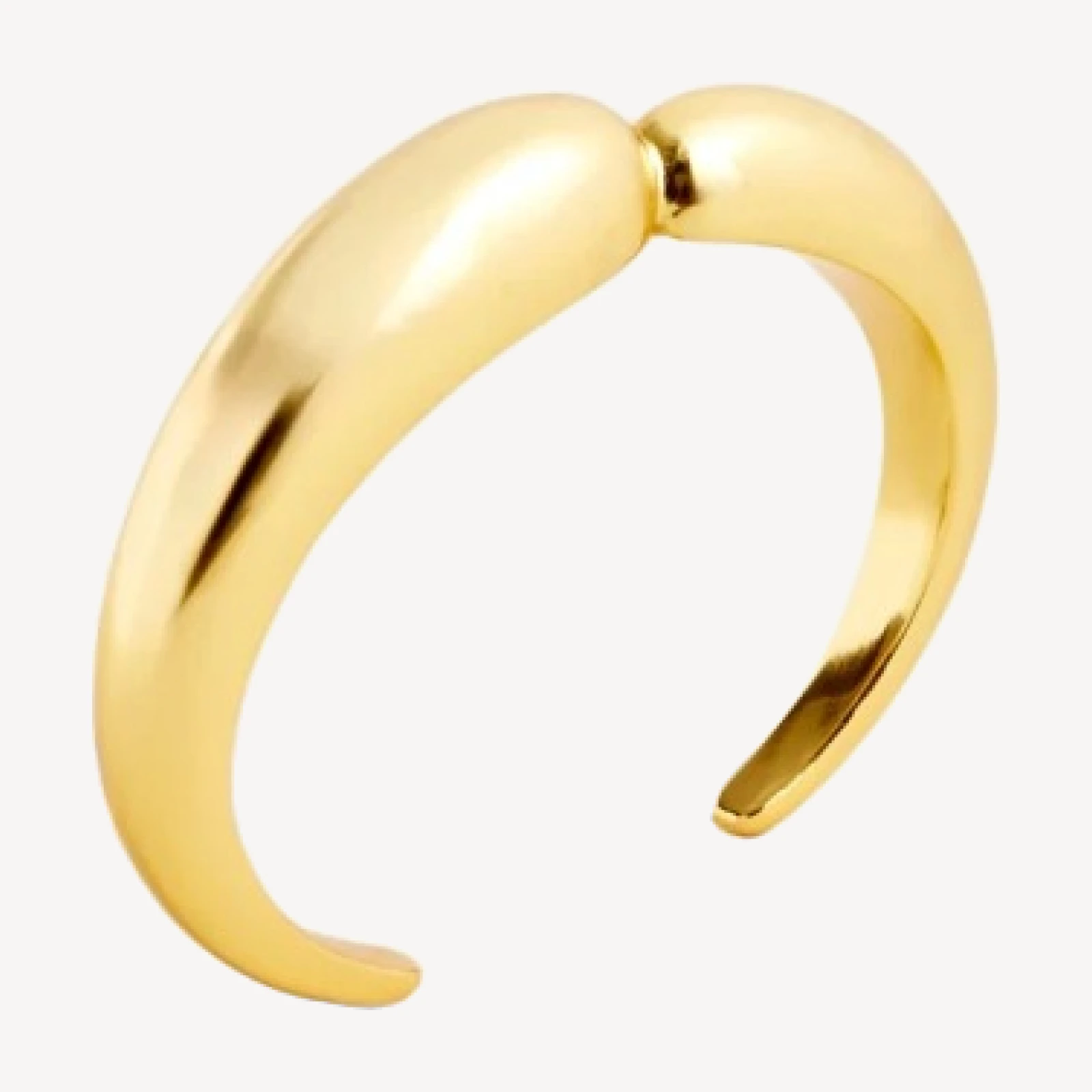 KHIRY X J.Crew medium two-talon cuff bracelet
