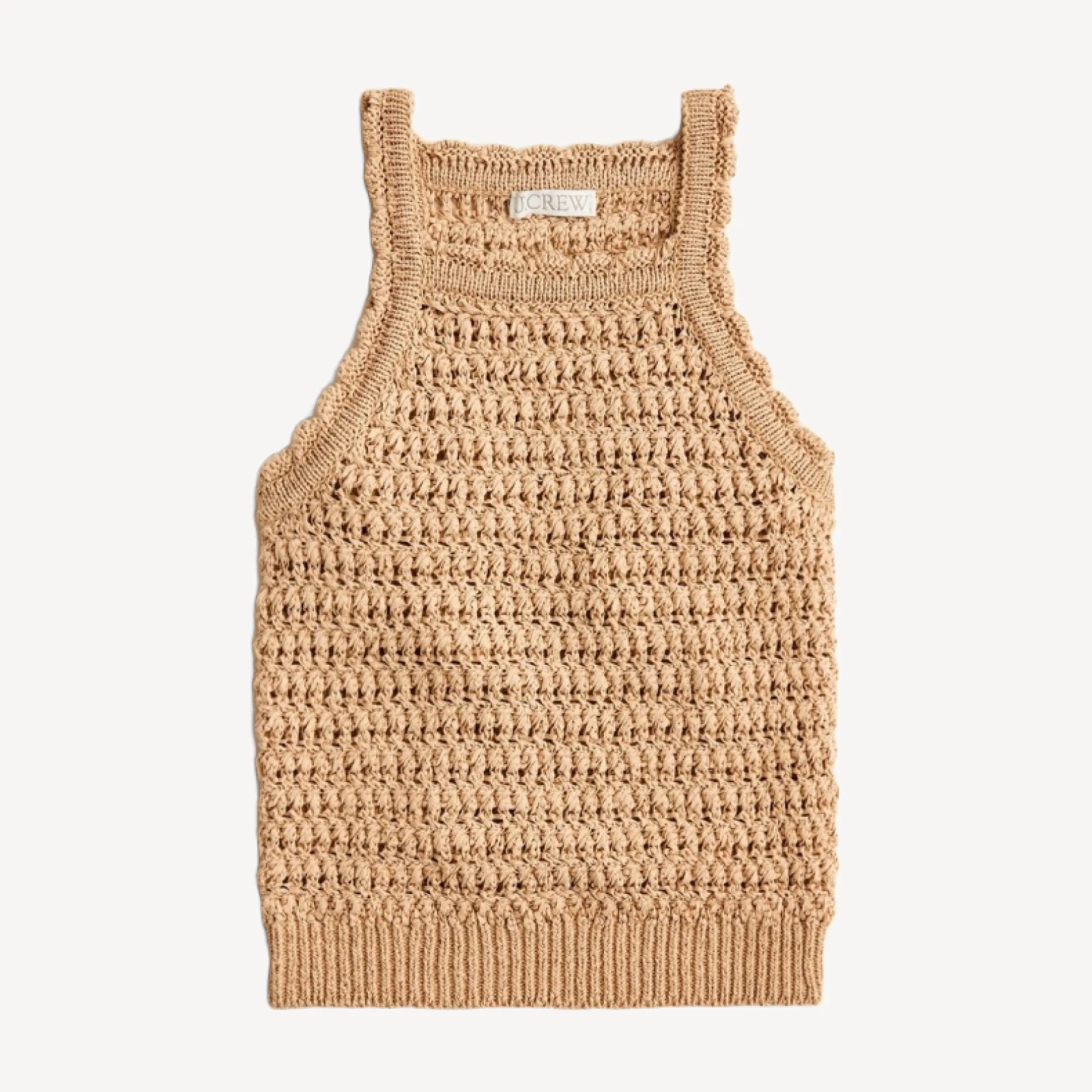 Montauk crochet tank top