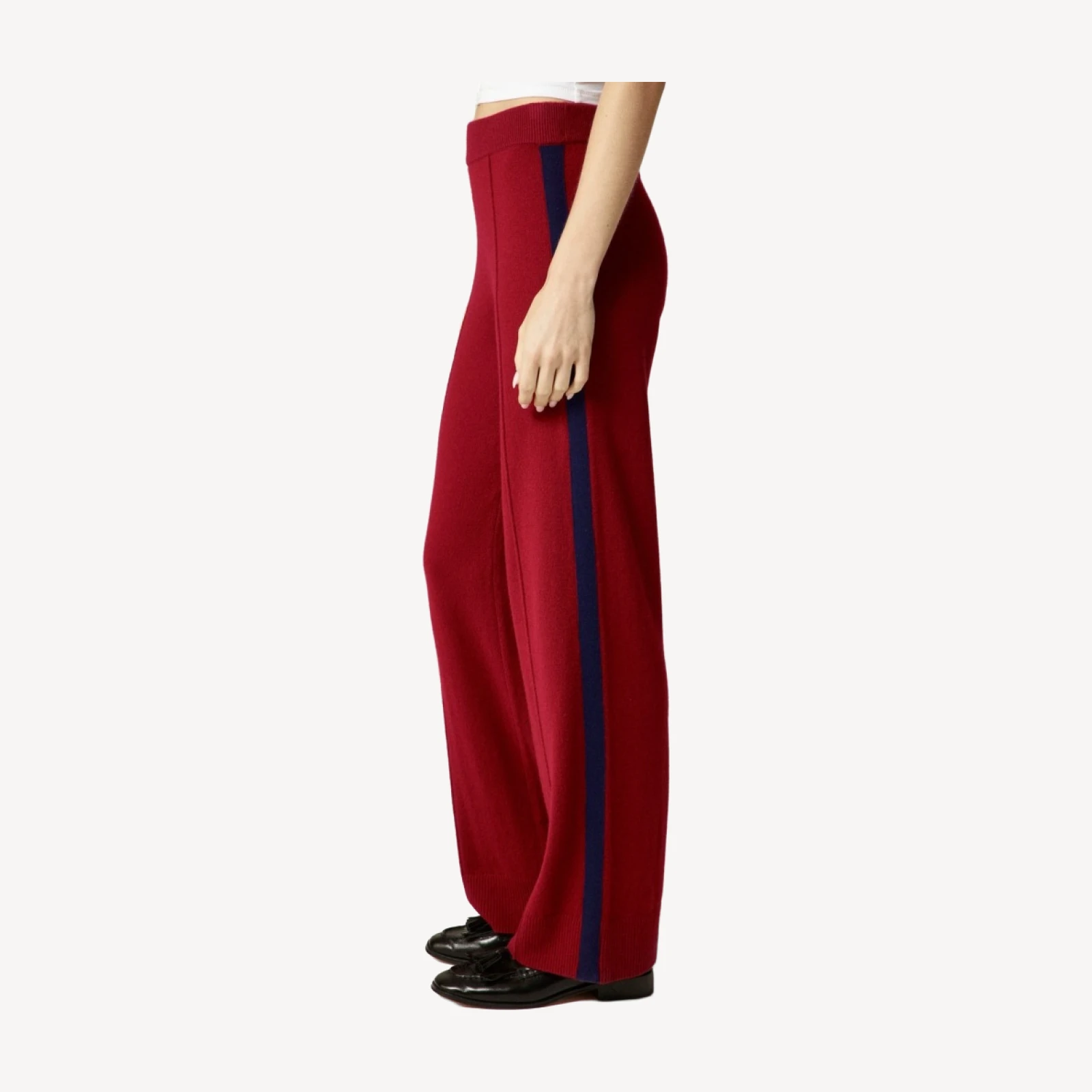 Cashmere track pant