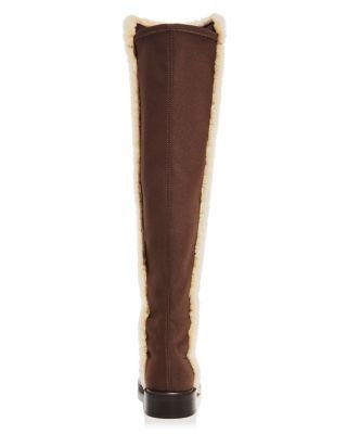 Stuart Weitzman Women's 5050 Cozy Gisele Shearling Trimmed Boots