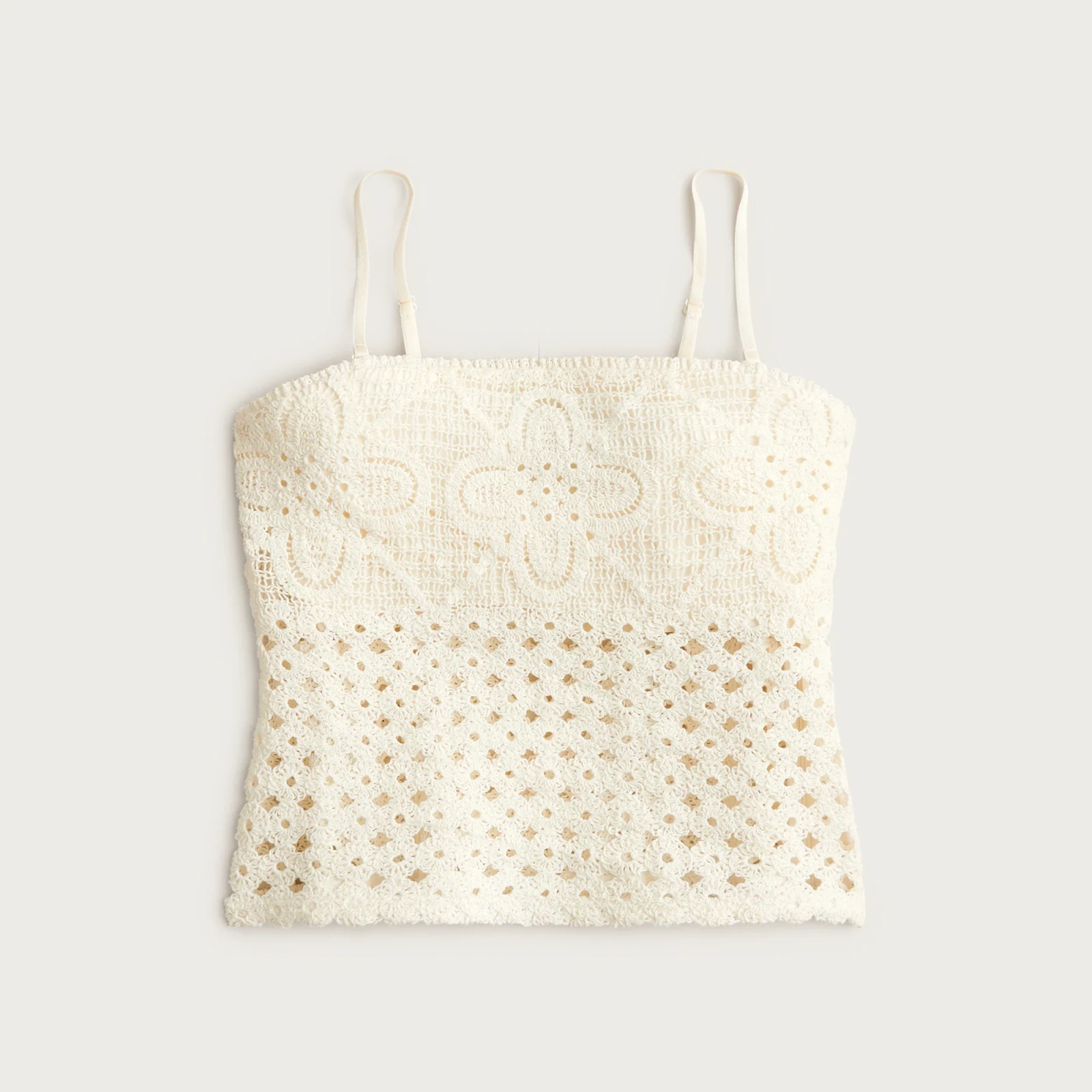 Crochet bandeau tank top