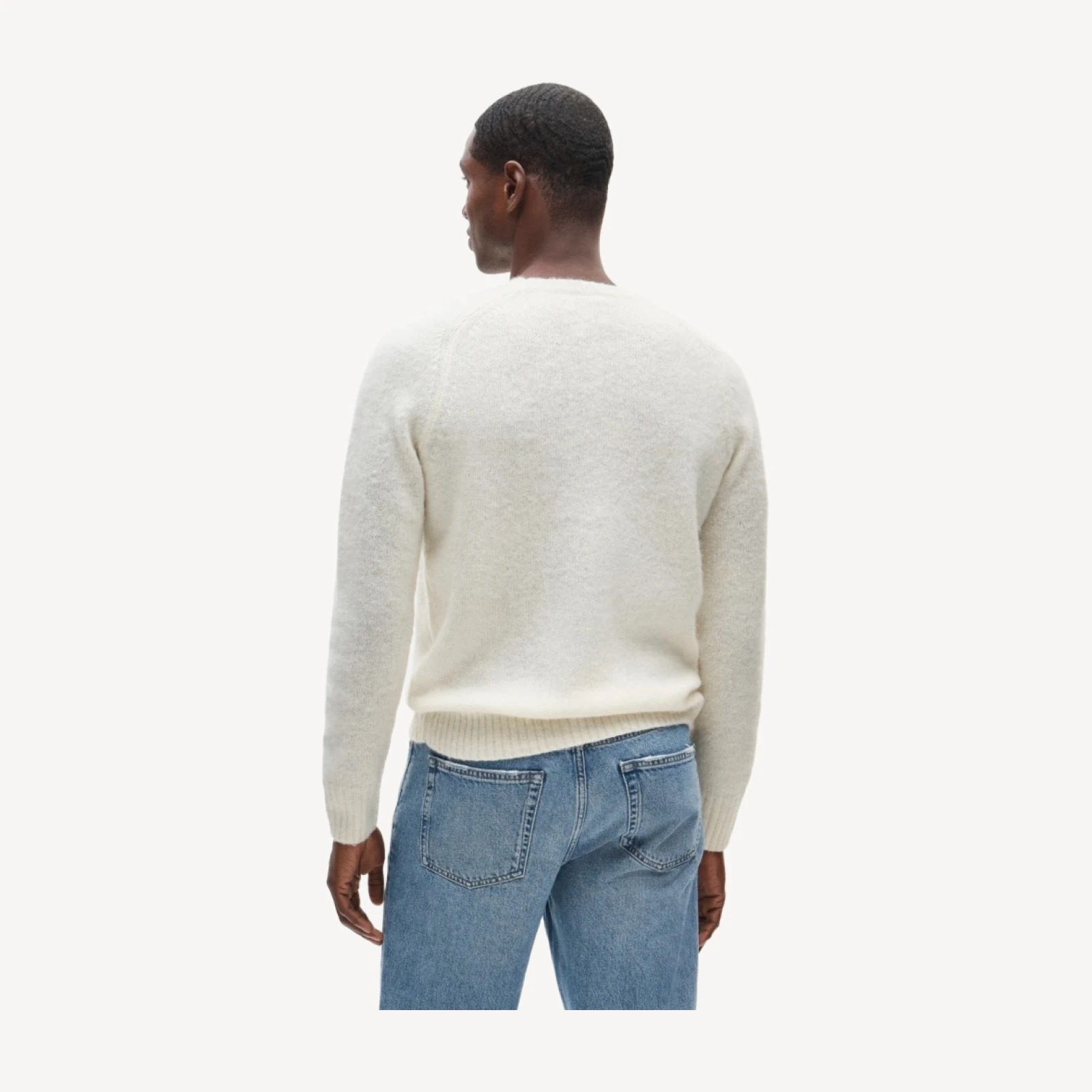 '47 x J.Crew brushed wool North Carolina sweater