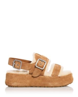 Ugg Women's Enwrap Shearling Sandals