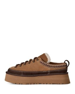 Ugg Women's Heritage Lace-Up Shearling Lined Slippers