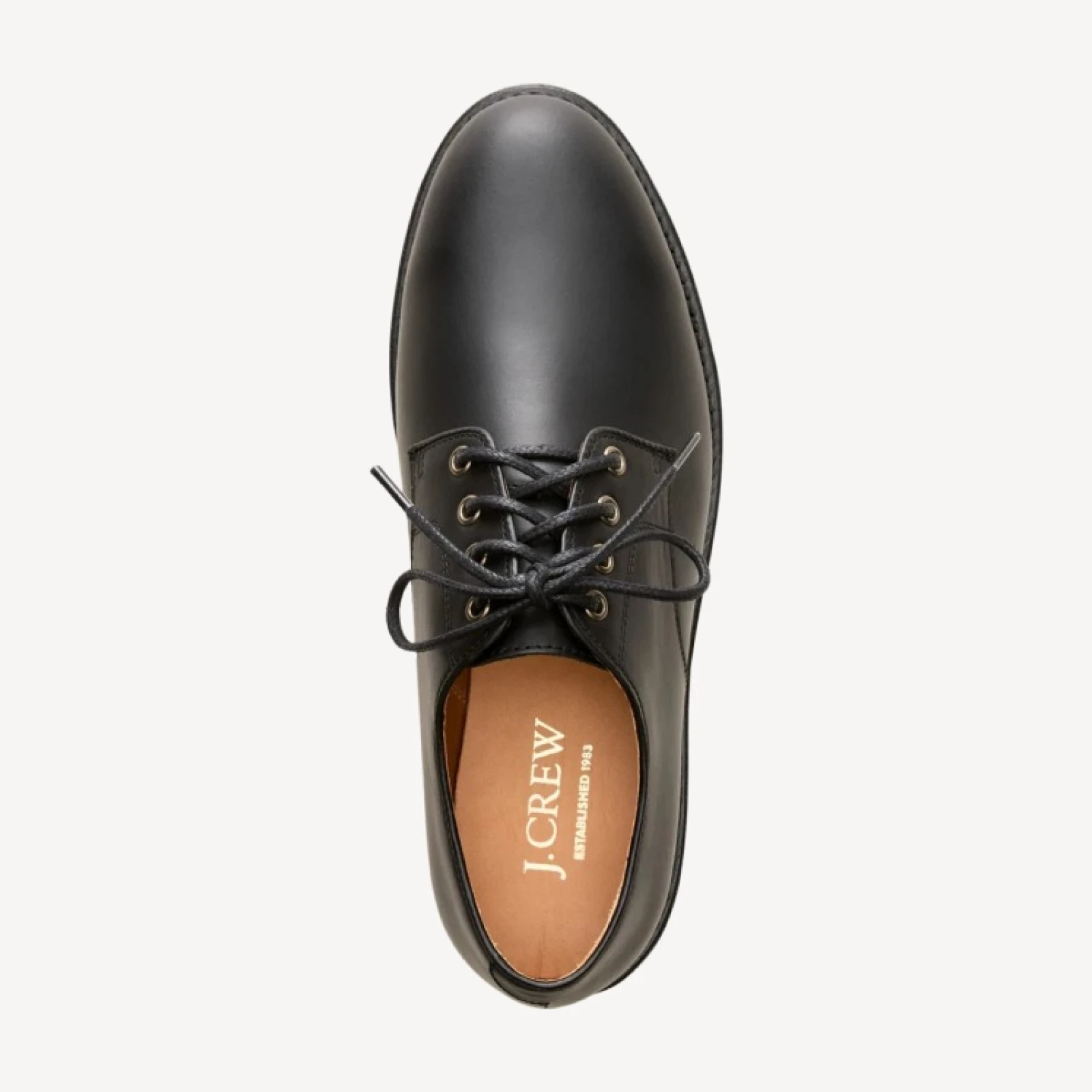 Ludlow leather derbys with mini-lug soles