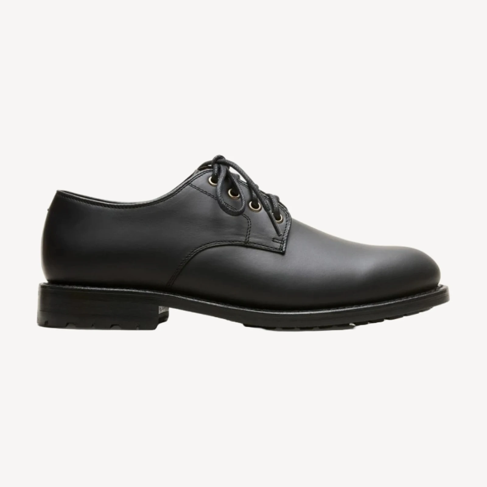 Ludlow leather derbys with mini-lug soles