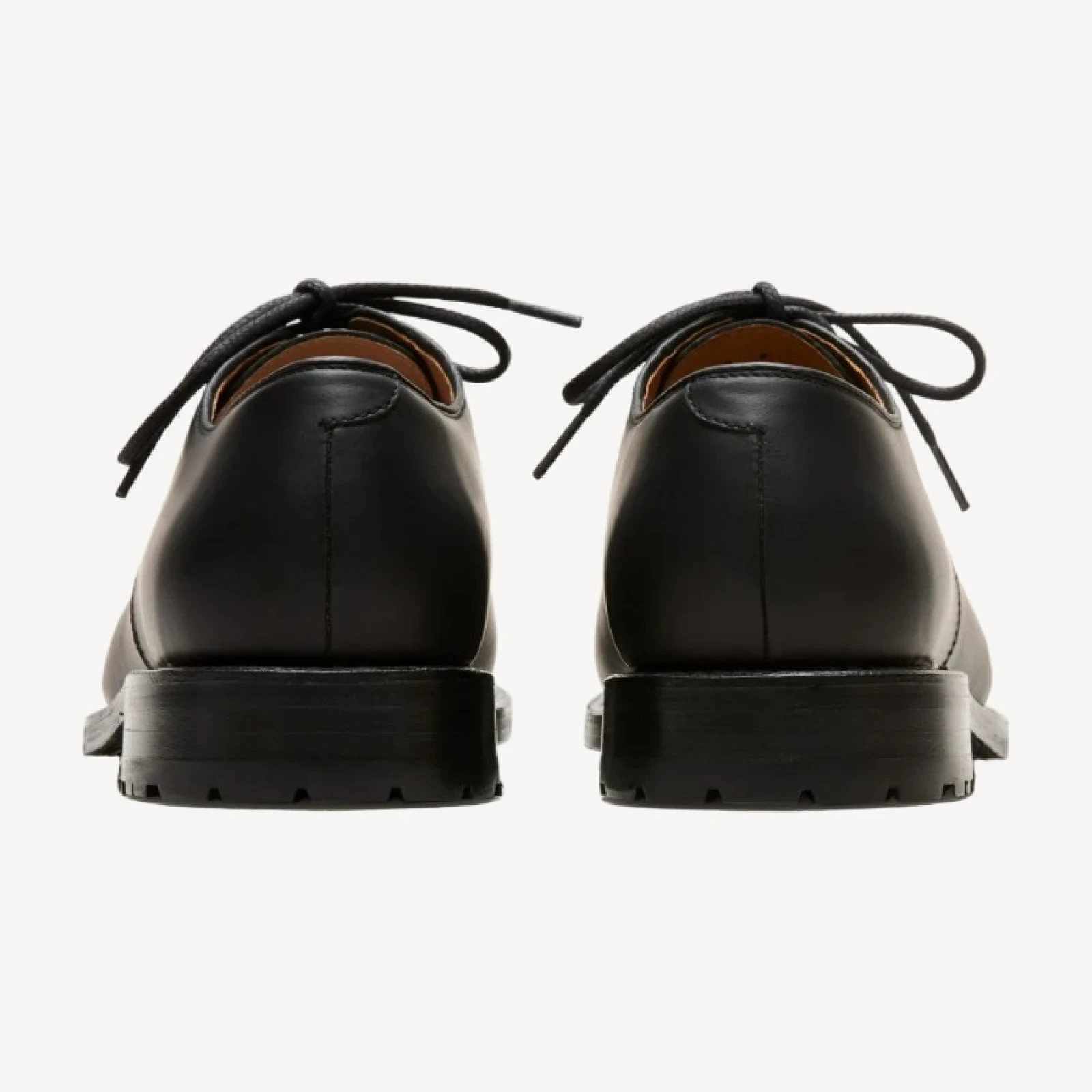 Ludlow leather derbys with mini-lug soles