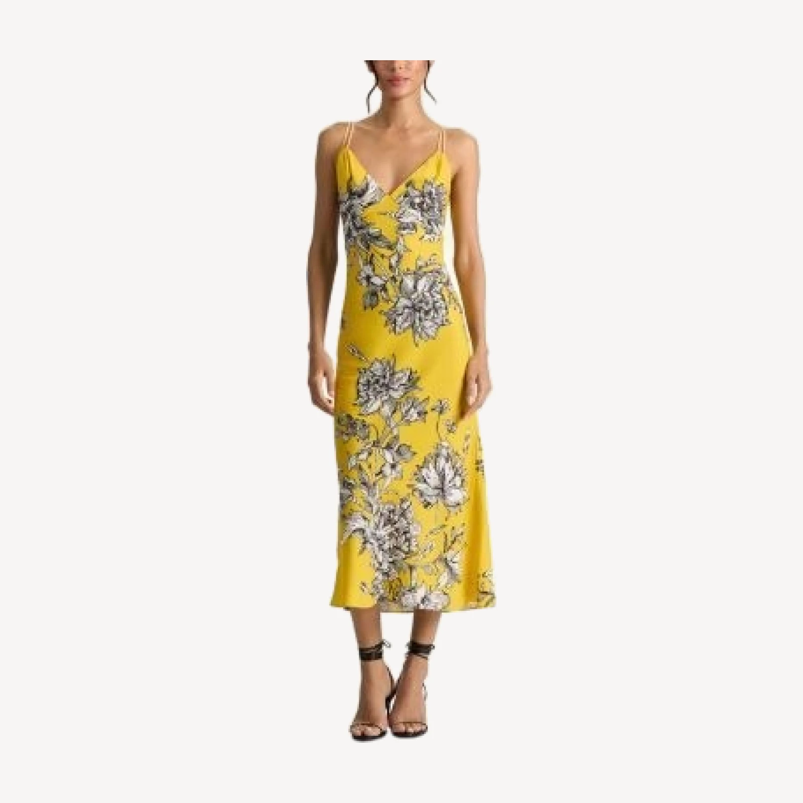 Alice and Olivia Kiro Midi Dress
