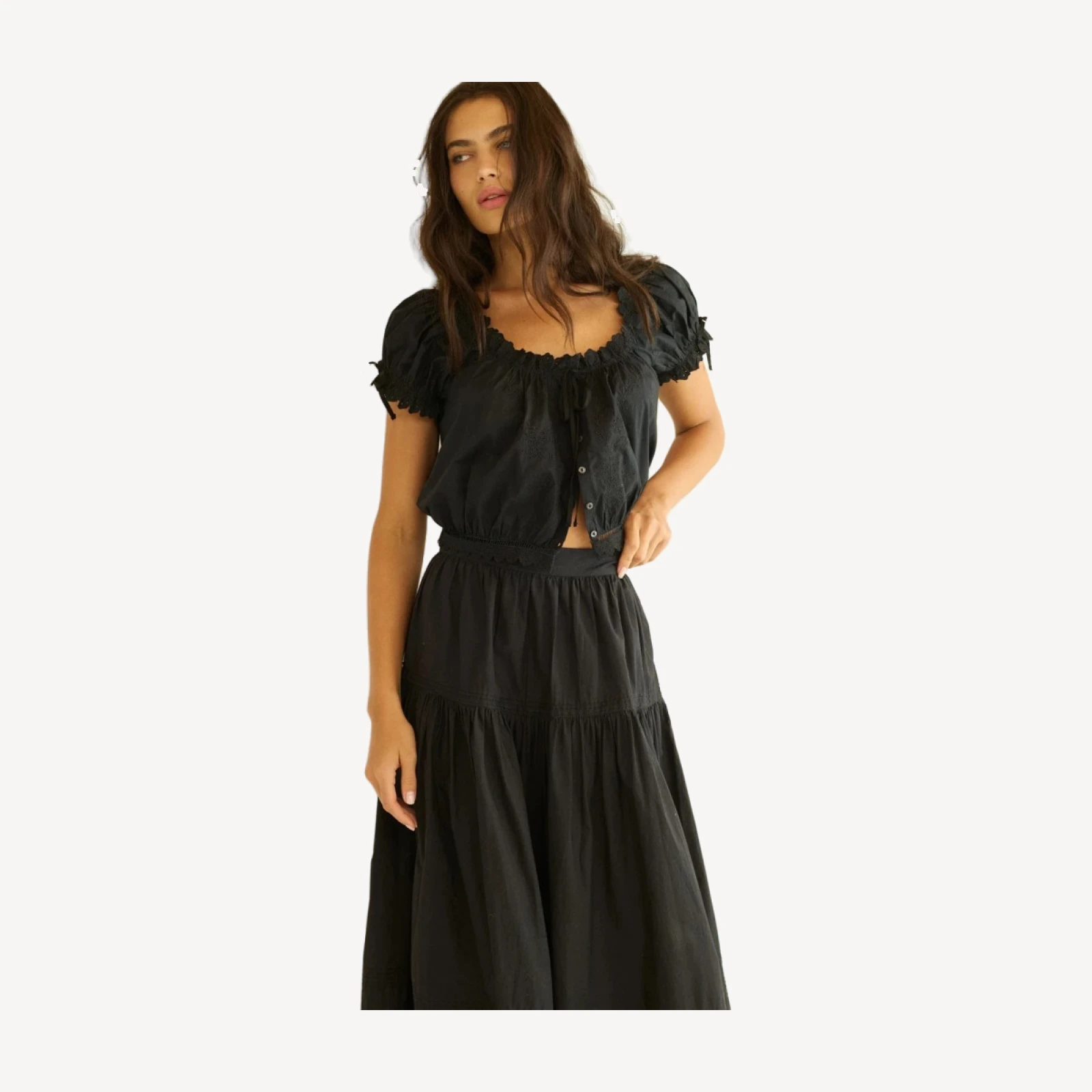 NERA TOP -- BLACK