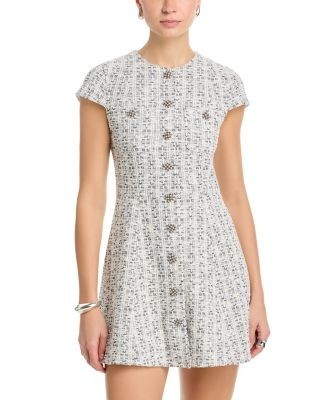 Alice and Olivia Shiloh Cap Sleeve Dress