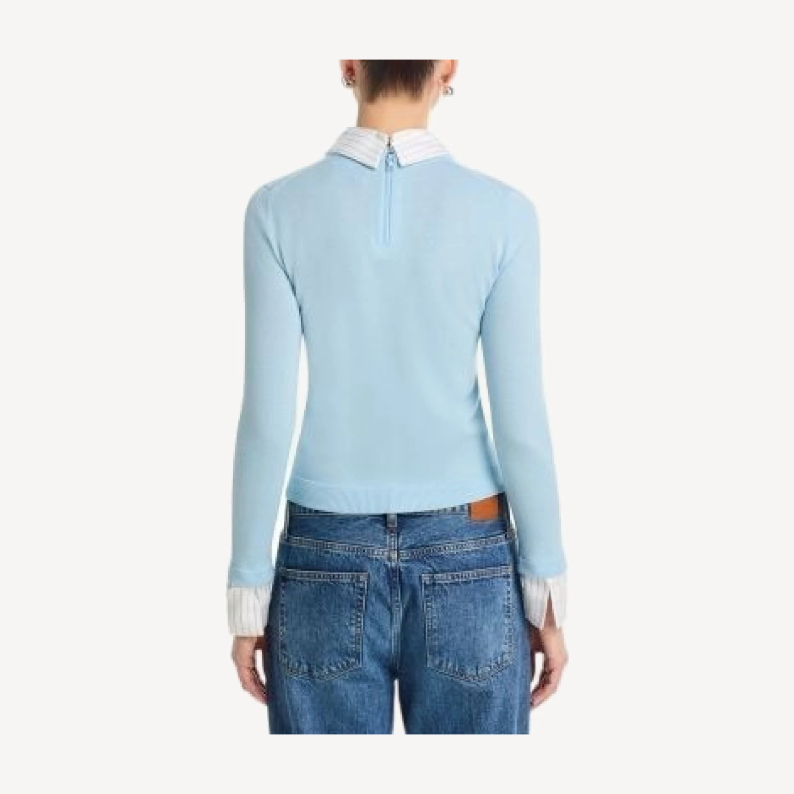 Alice and Olivia Porla Collared Sweater