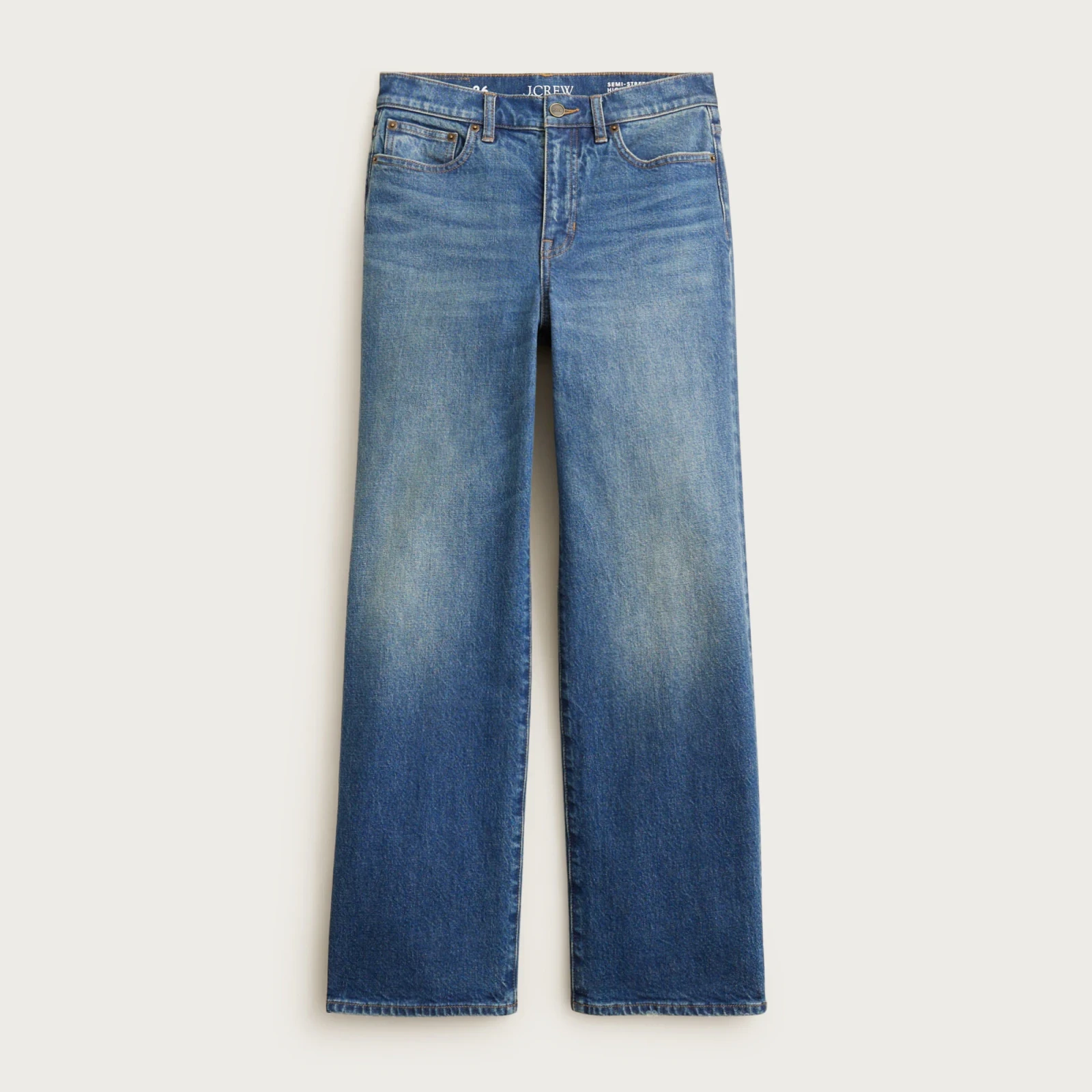 Slim-wide jean