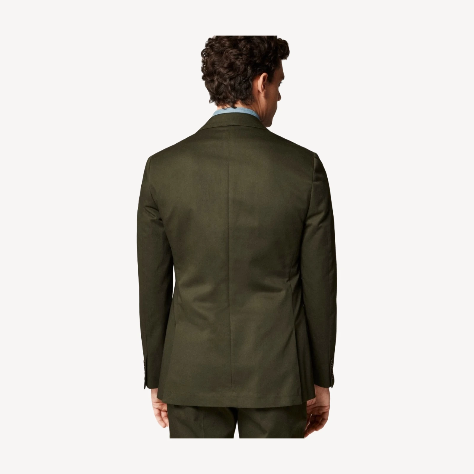 Ludlow Slim-fit suit jacket in Japanese cotton chino