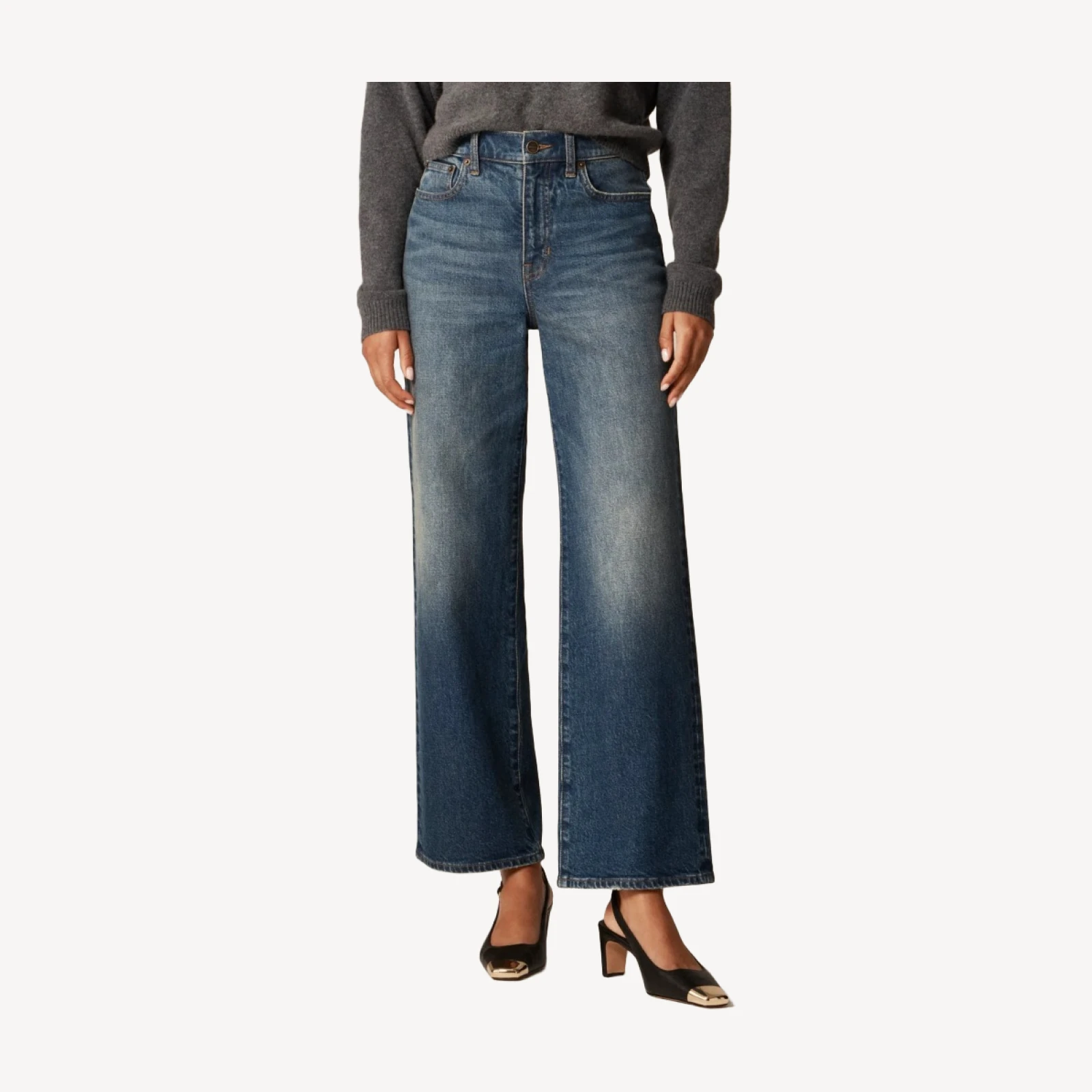 Slim-wide jean