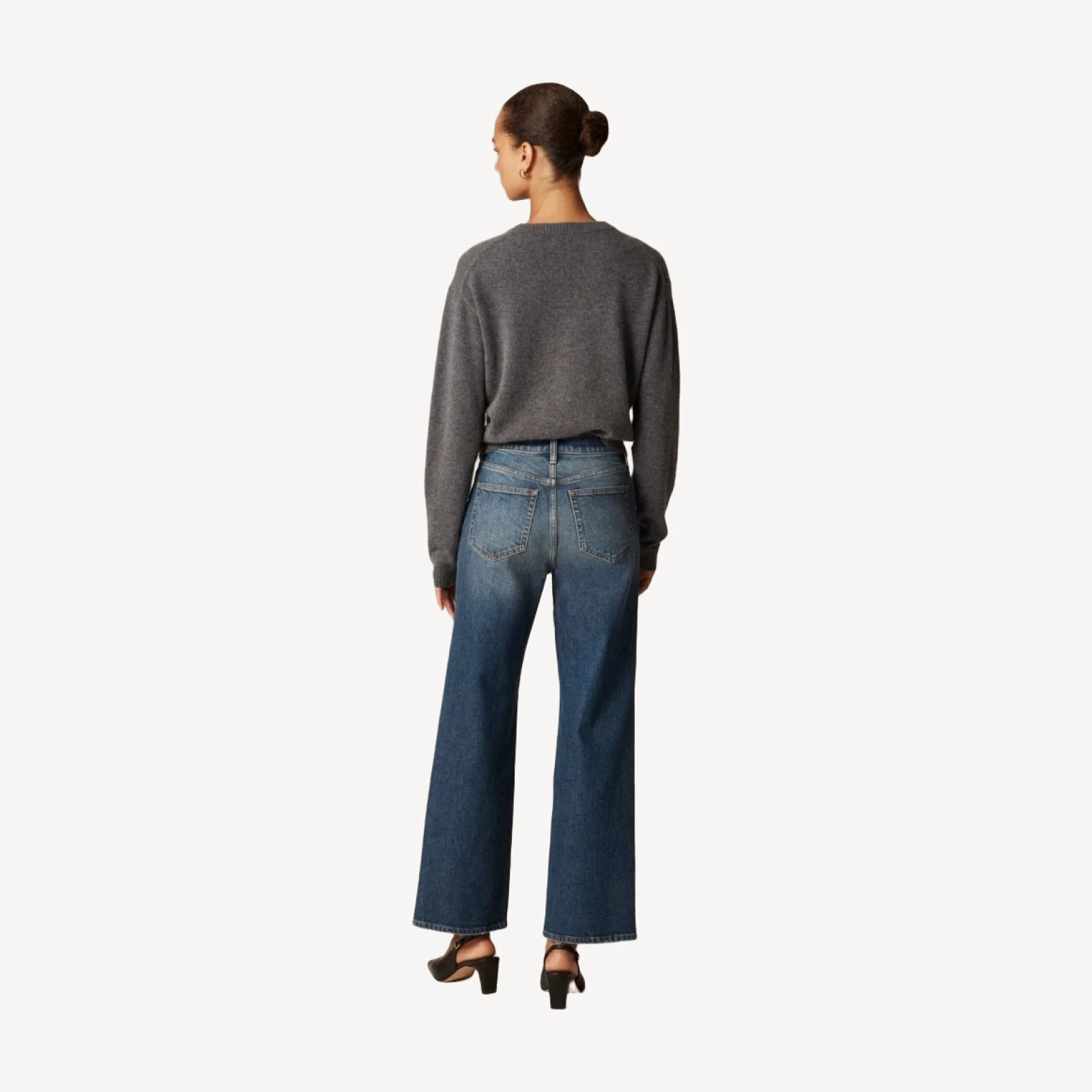 Slim-wide jean