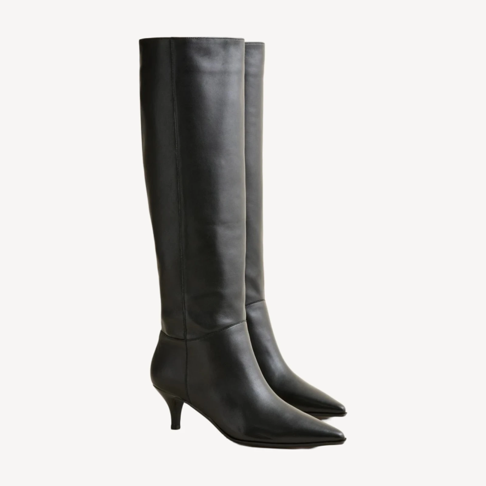 New Stevie knee-high boots in leather