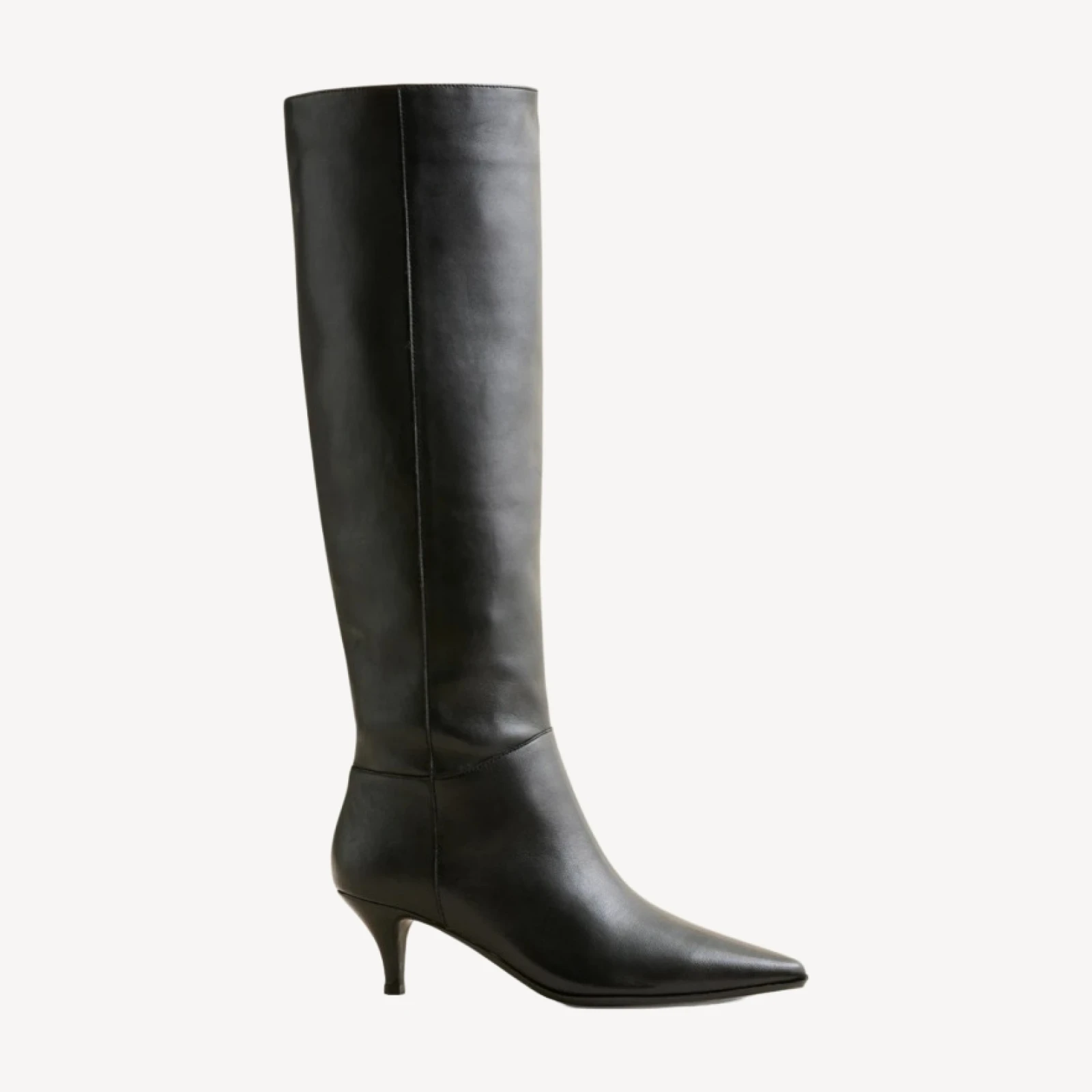 New Stevie knee-high boots in leather