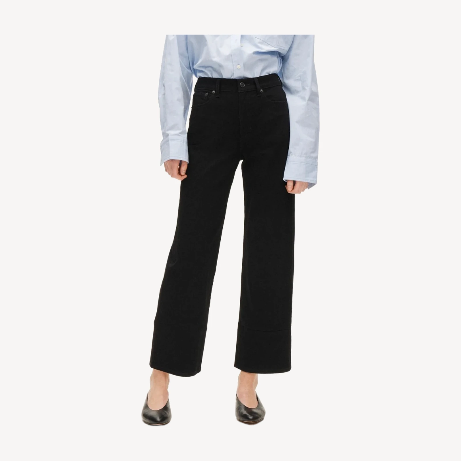 Slim-wide jean
