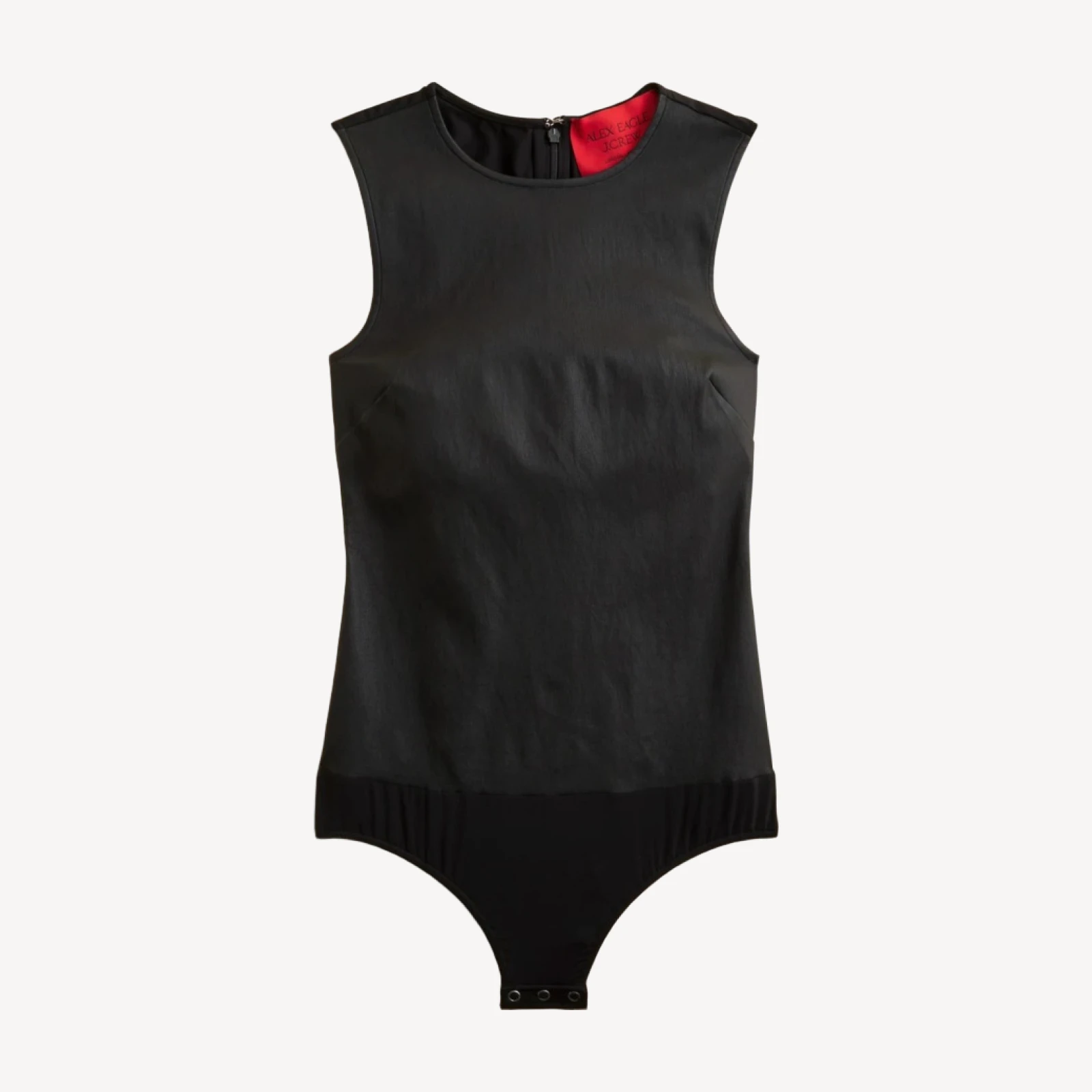 Alex Eagle X J.Crew leather-blend bodysuit