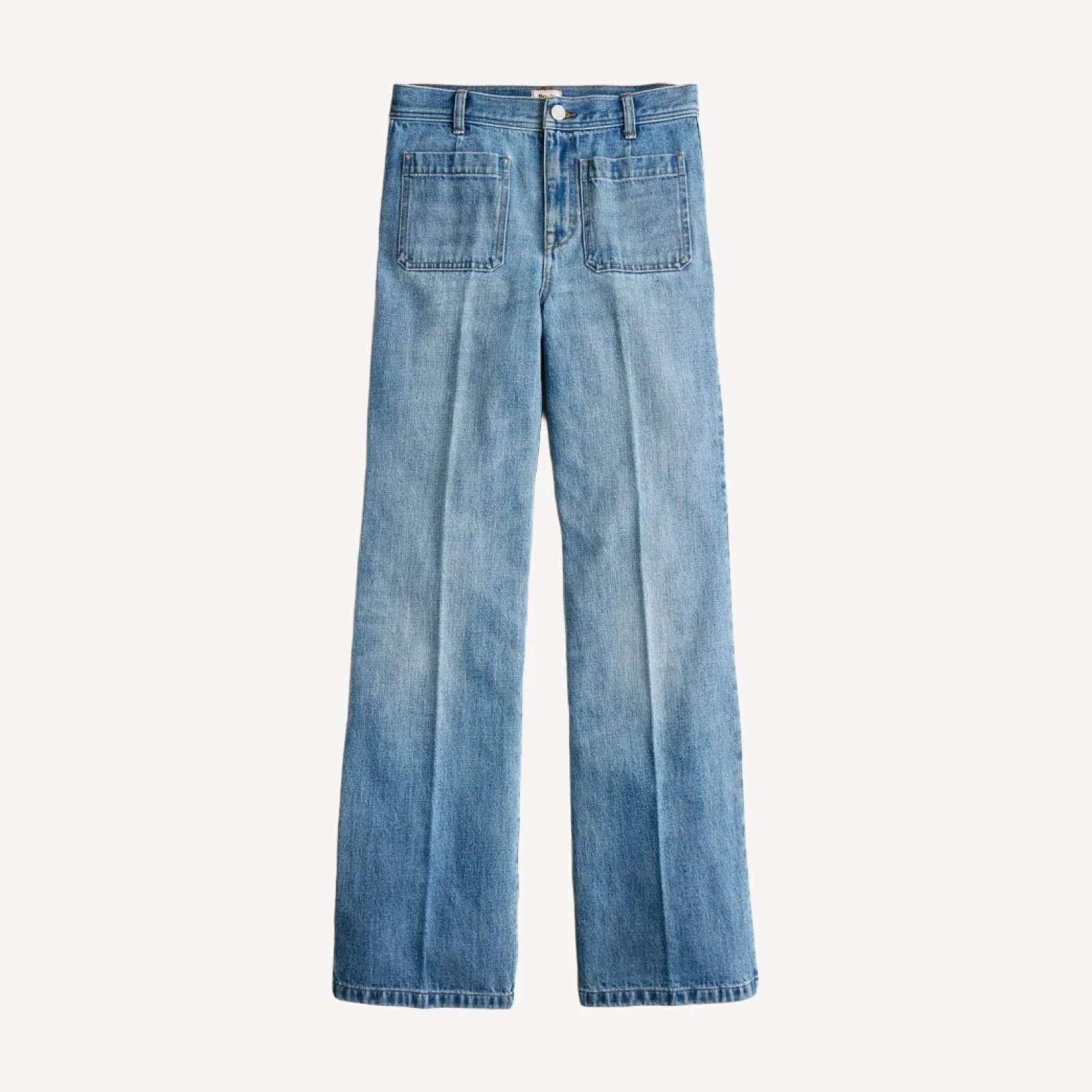 Rouje X J.Crew Marin high-rise flare jean