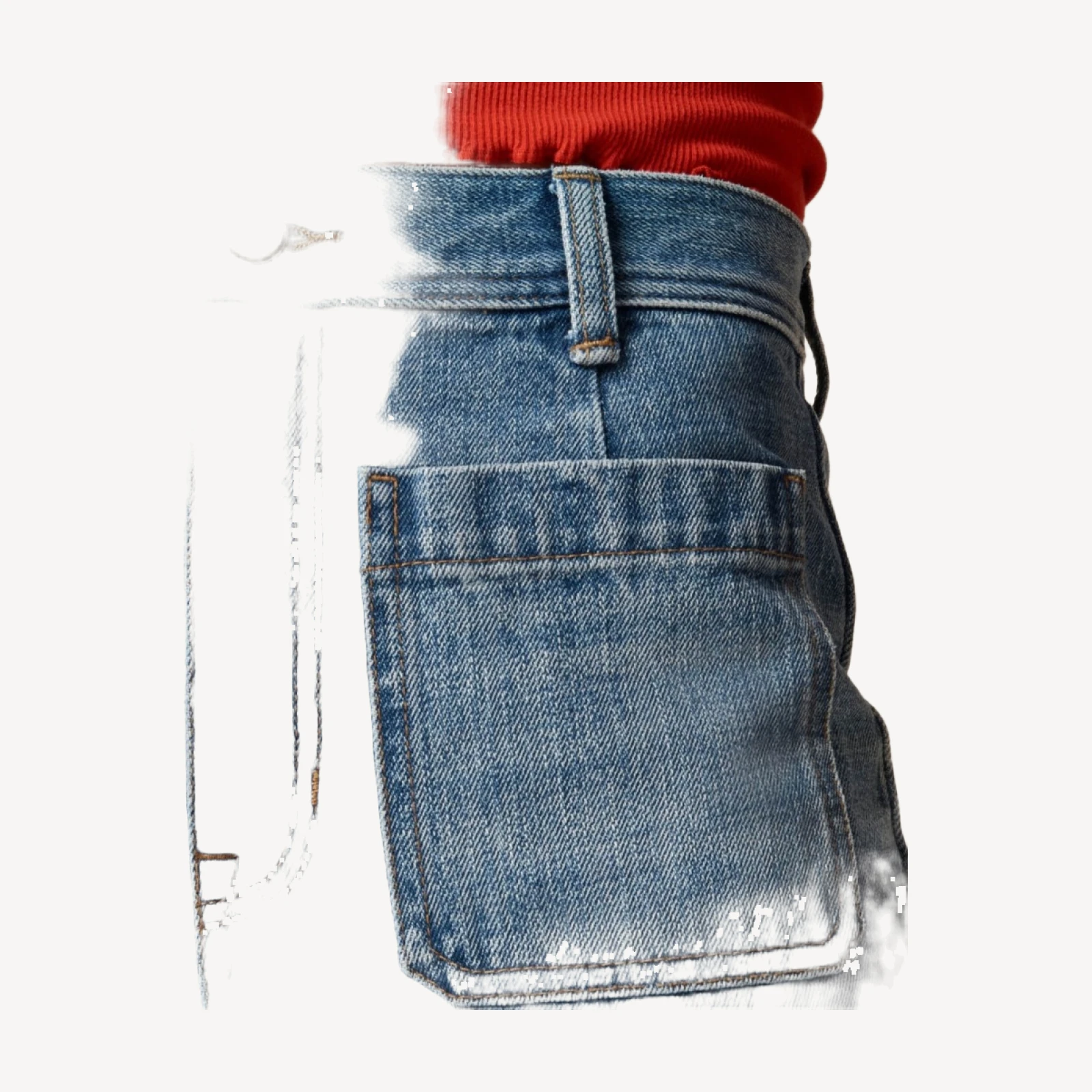 Rouje X J.Crew Marin high-rise flare jean