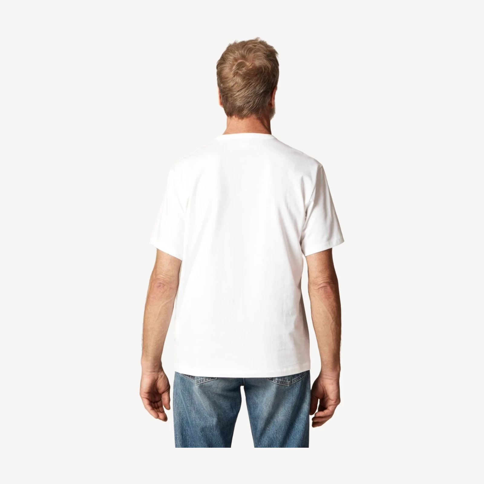 Wallace & Barnes heritage-weight cotton T-shirt