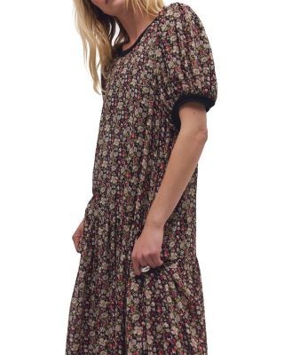 Free People Courtside Crush Floral Print Maxi Dress