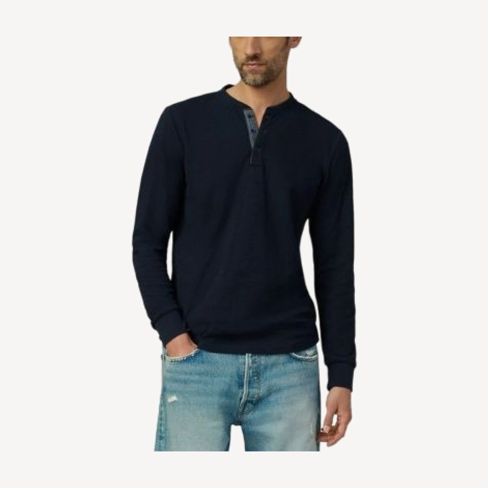 Joe's Jeans Dwight Essential Double Face Henley