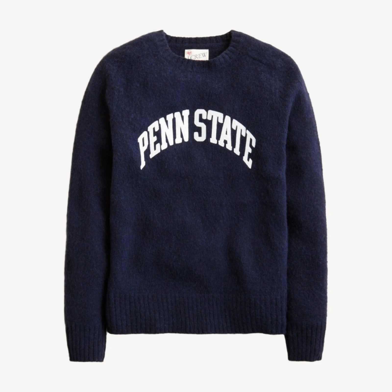'47 x J.Crew brushed wool Penn State sweater