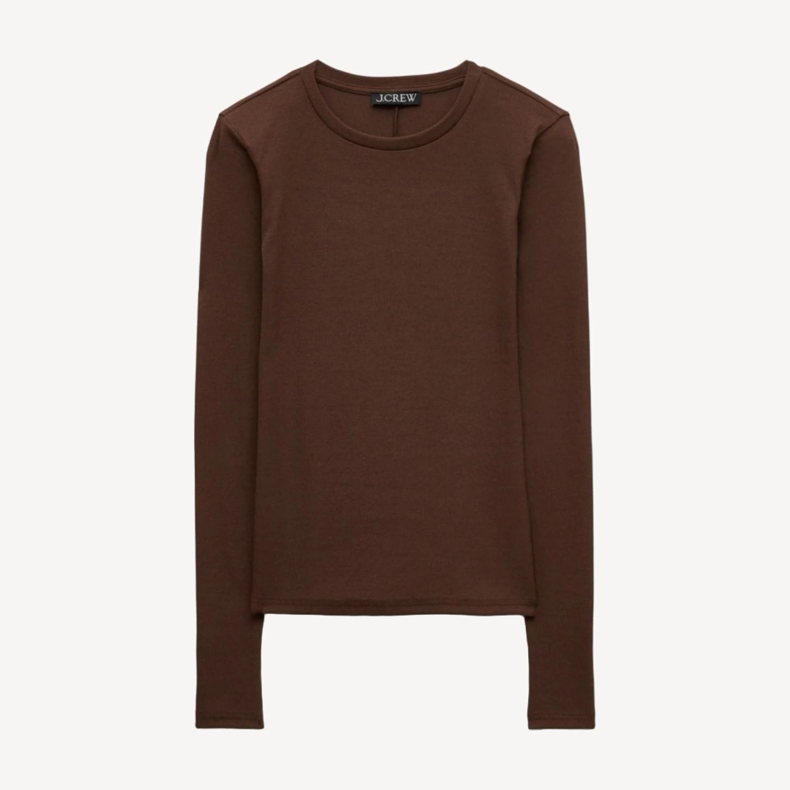 Perfect rib long-sleeve T-shirt