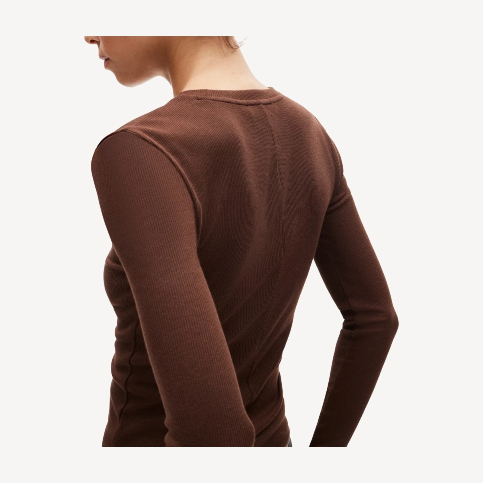 Perfect rib long-sleeve T-shirt