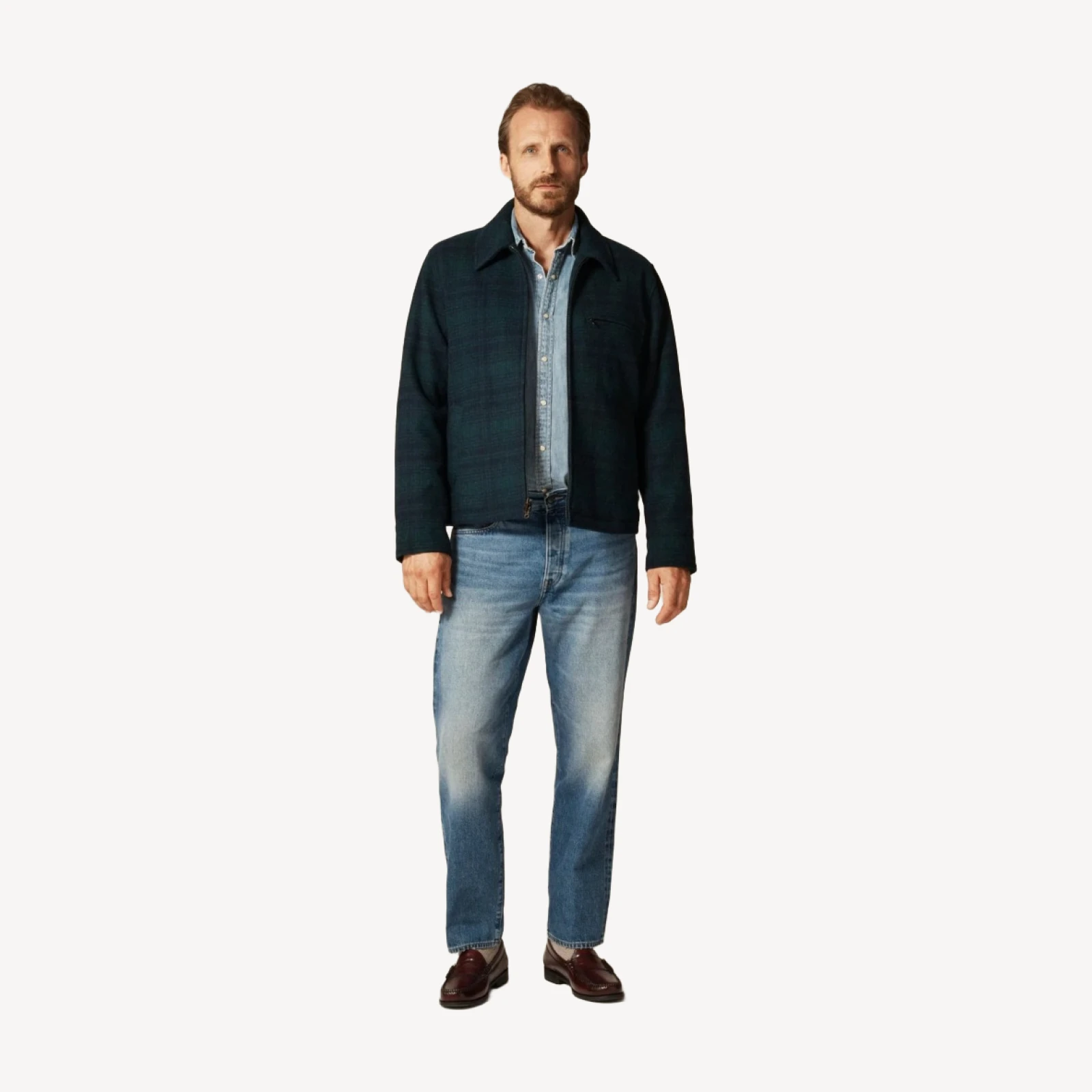 City jacket in wool blend