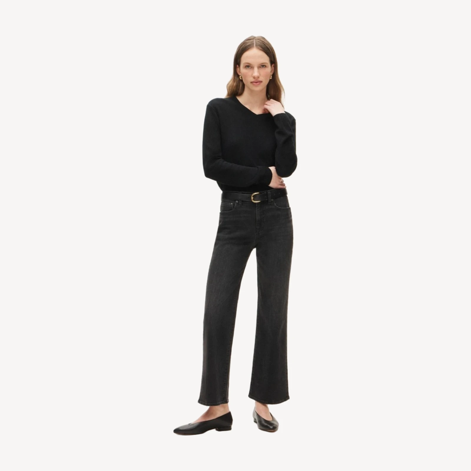 Charley kickout cropped jean