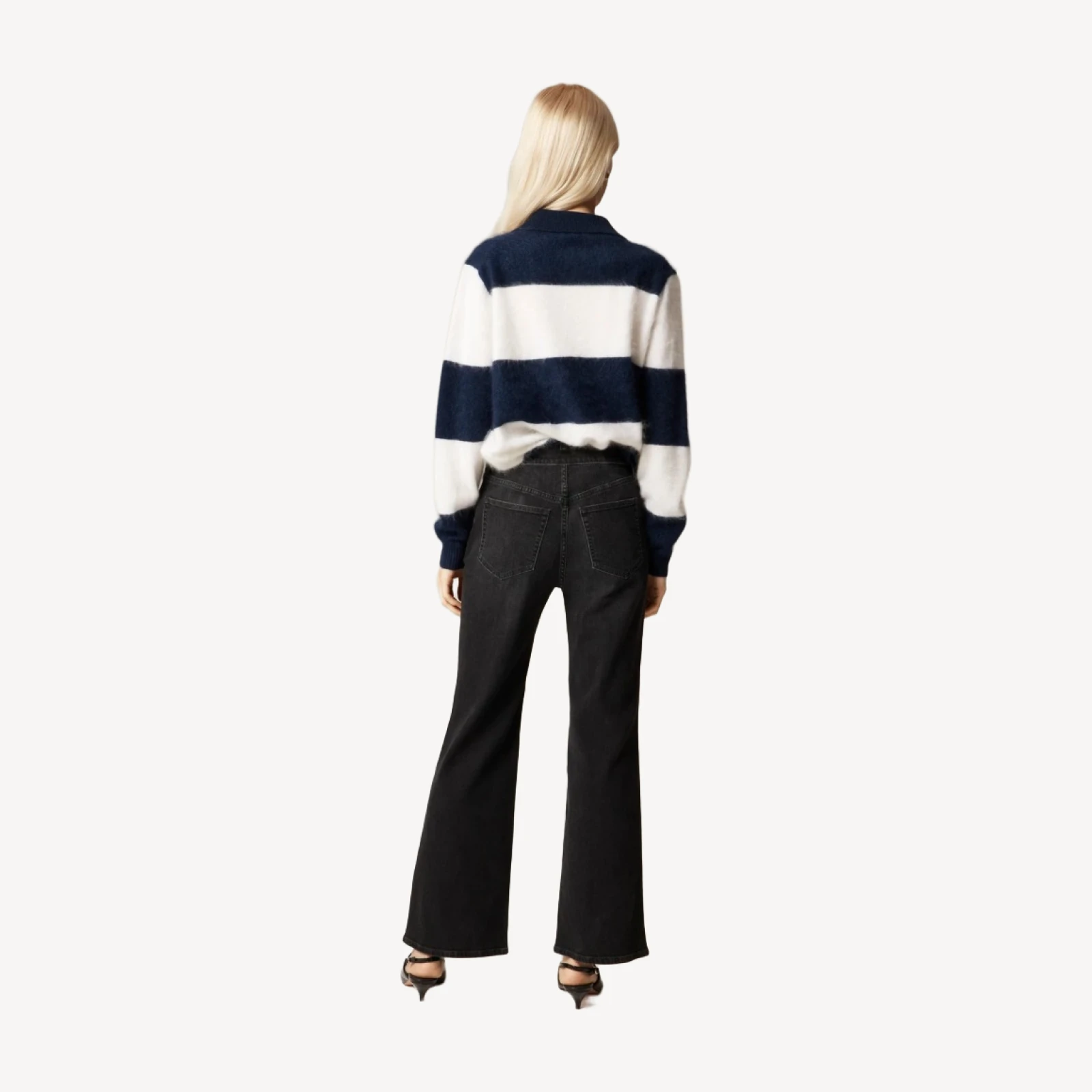 Charley kickout cropped jean