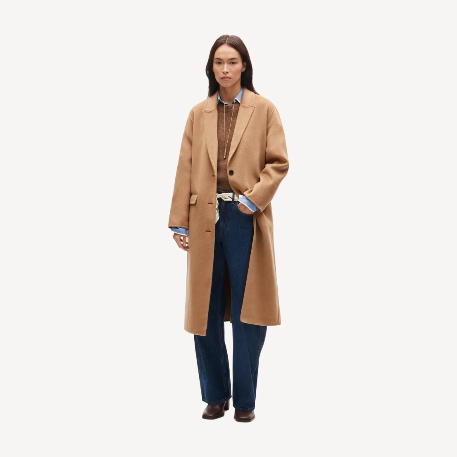 Chiara topcoat in double face