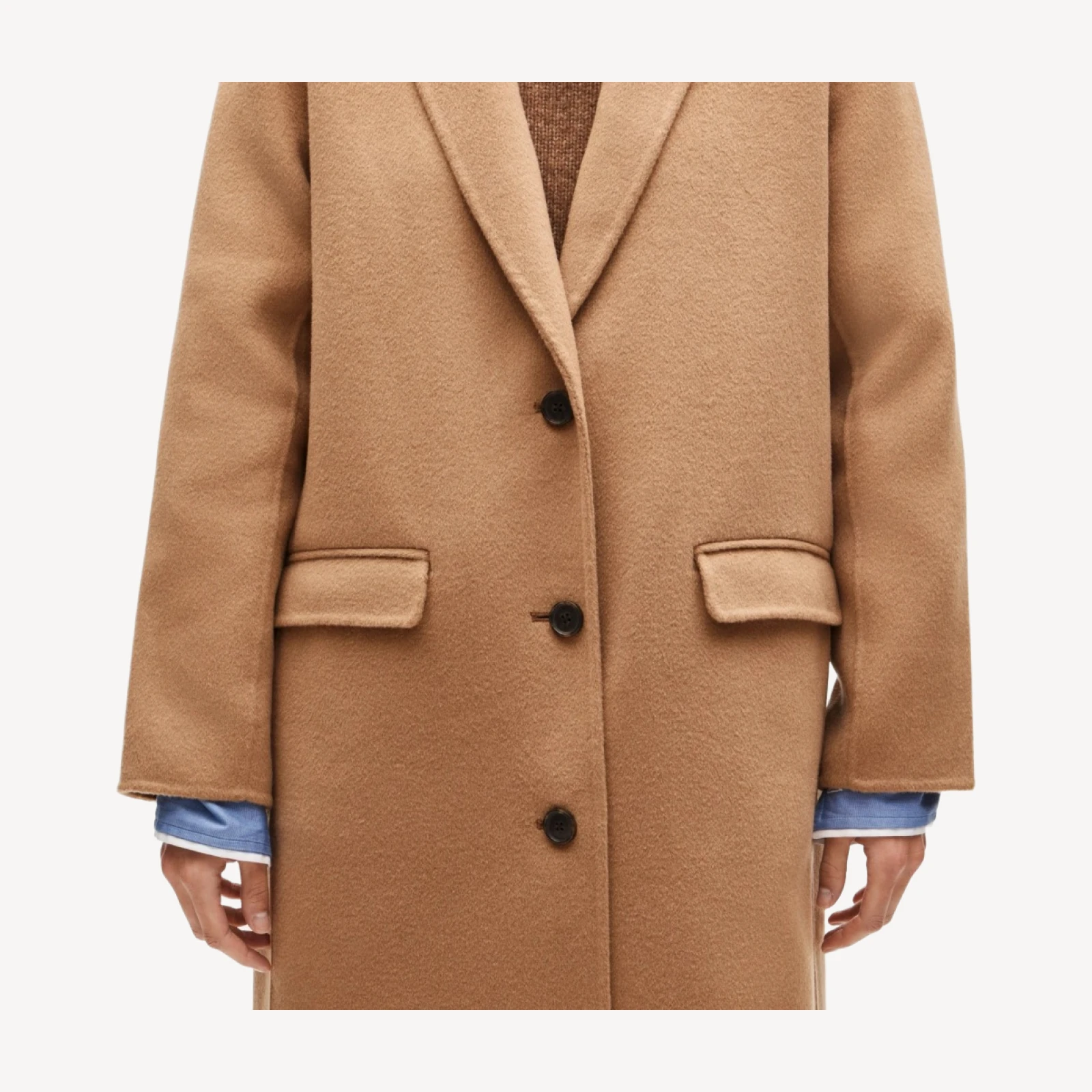 Chiara topcoat in double face