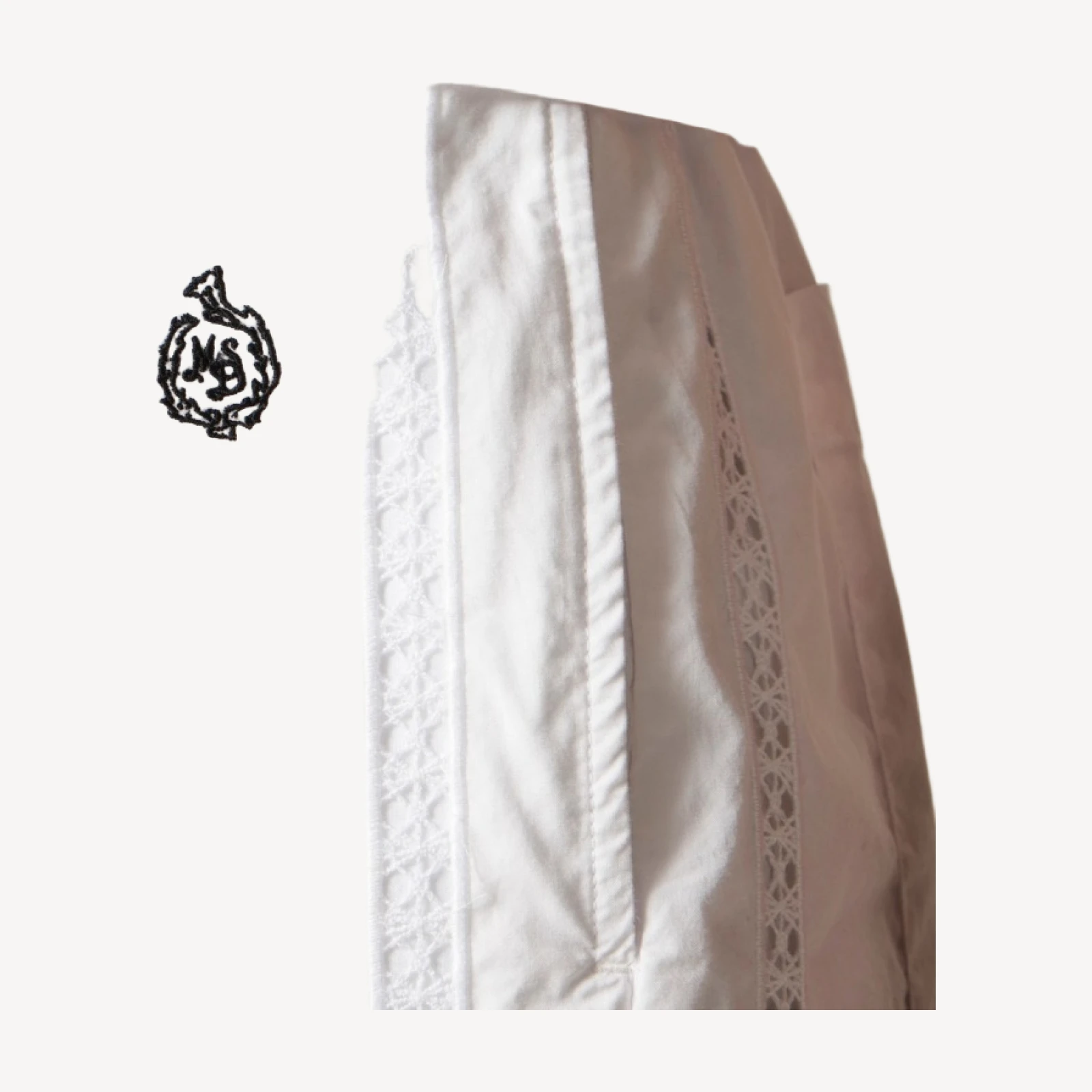 Masseria San Domenico X J.Crew Soleil eyelet-trim short