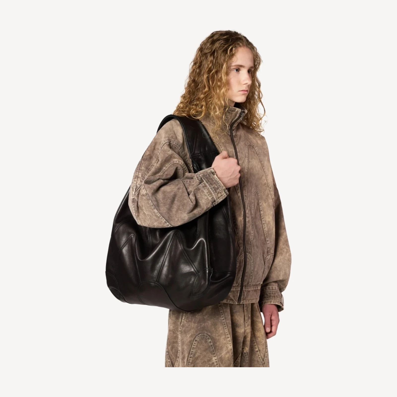 ELEMENTS LEATHER BAG