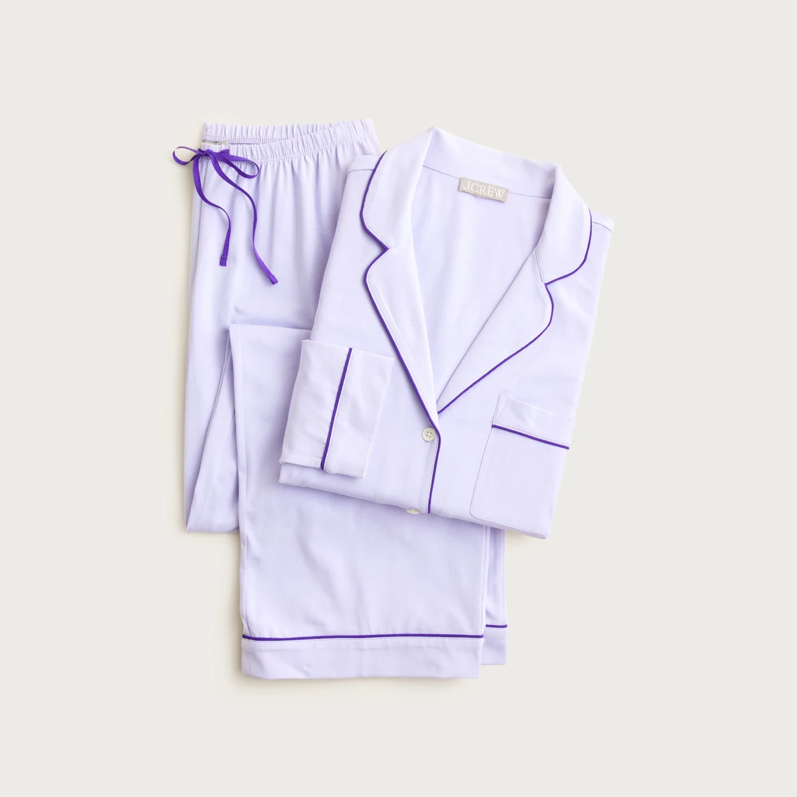 Dreamy cotton-blend pajama pant set