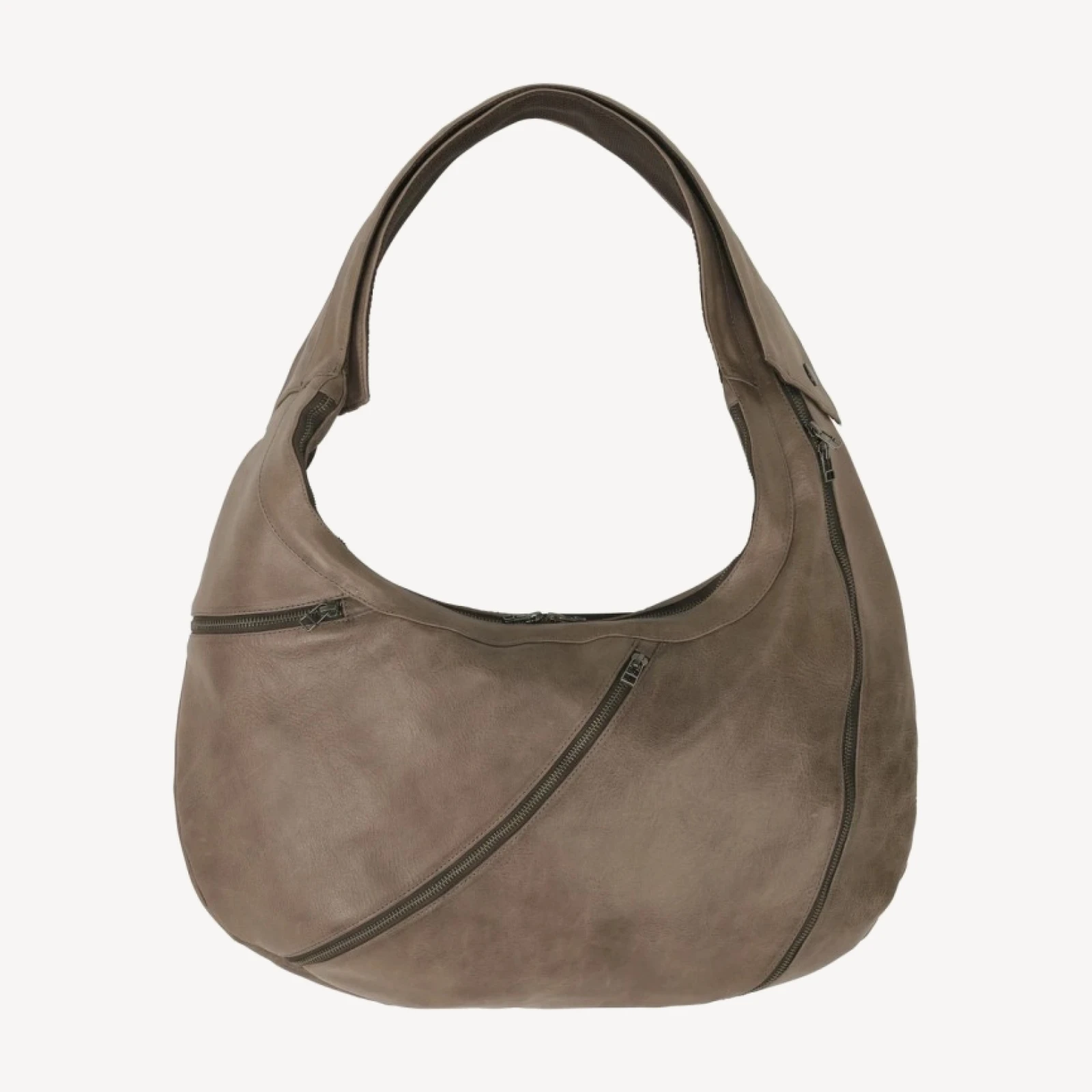 CARVED LEATHER BAG