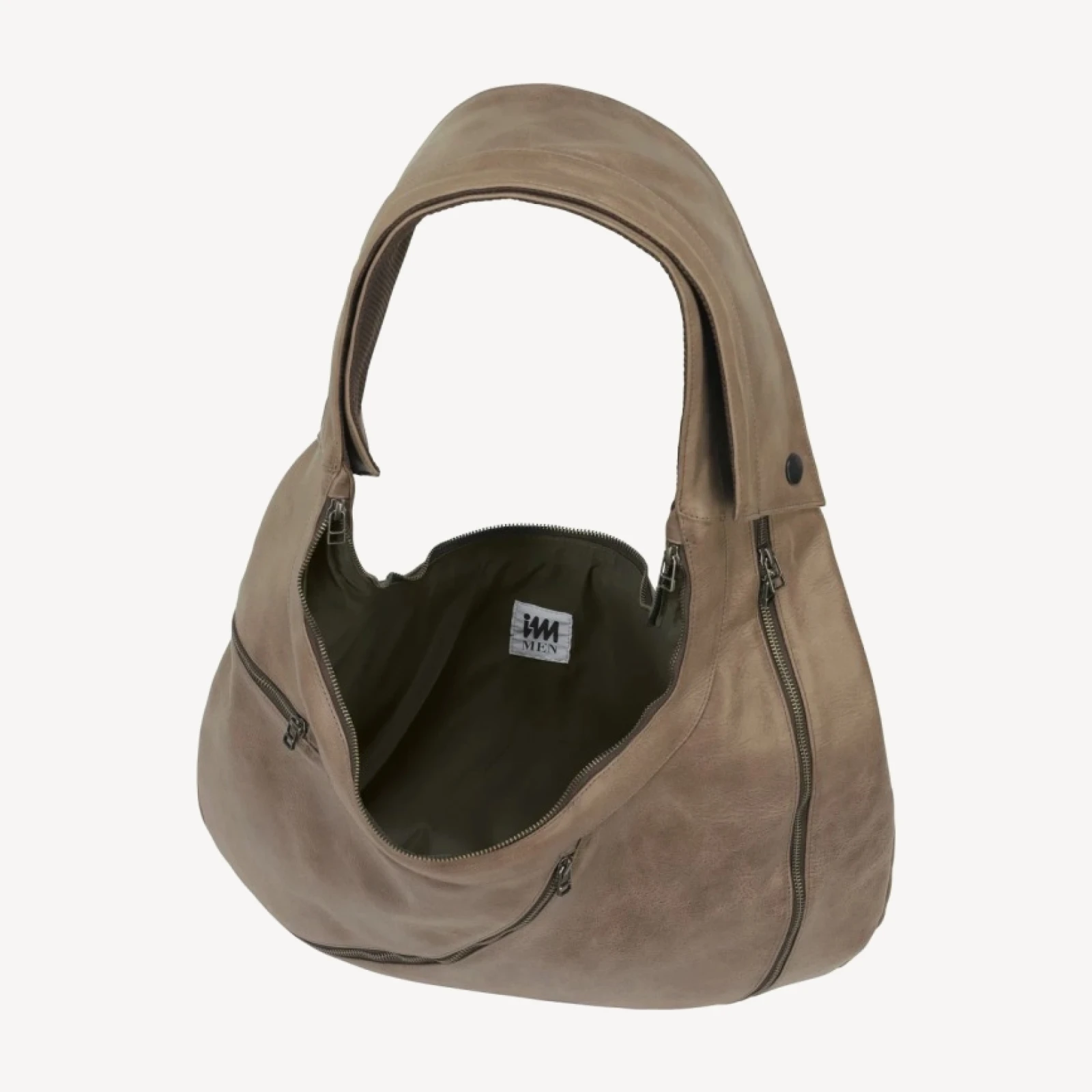 CARVED LEATHER BAG