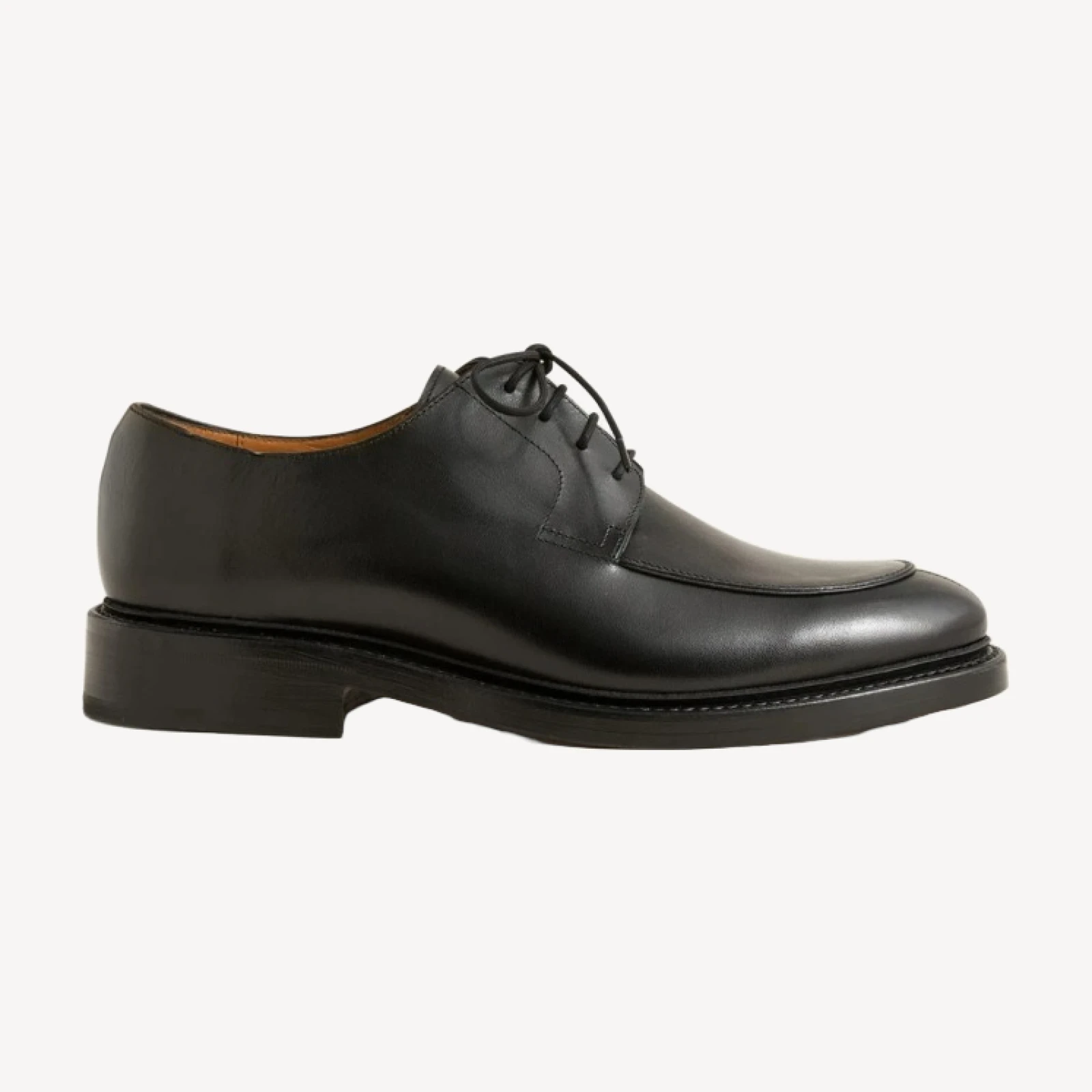 Essex split-toe bluchers in leather