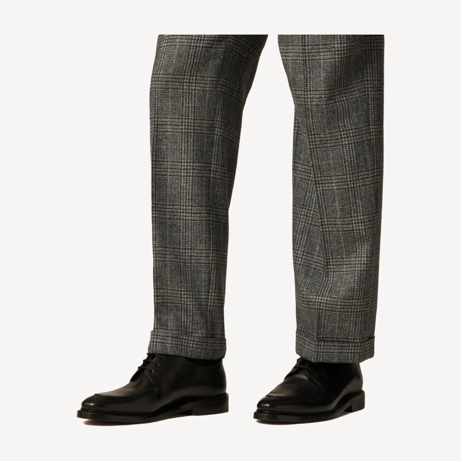 Essex split-toe bluchers in leather