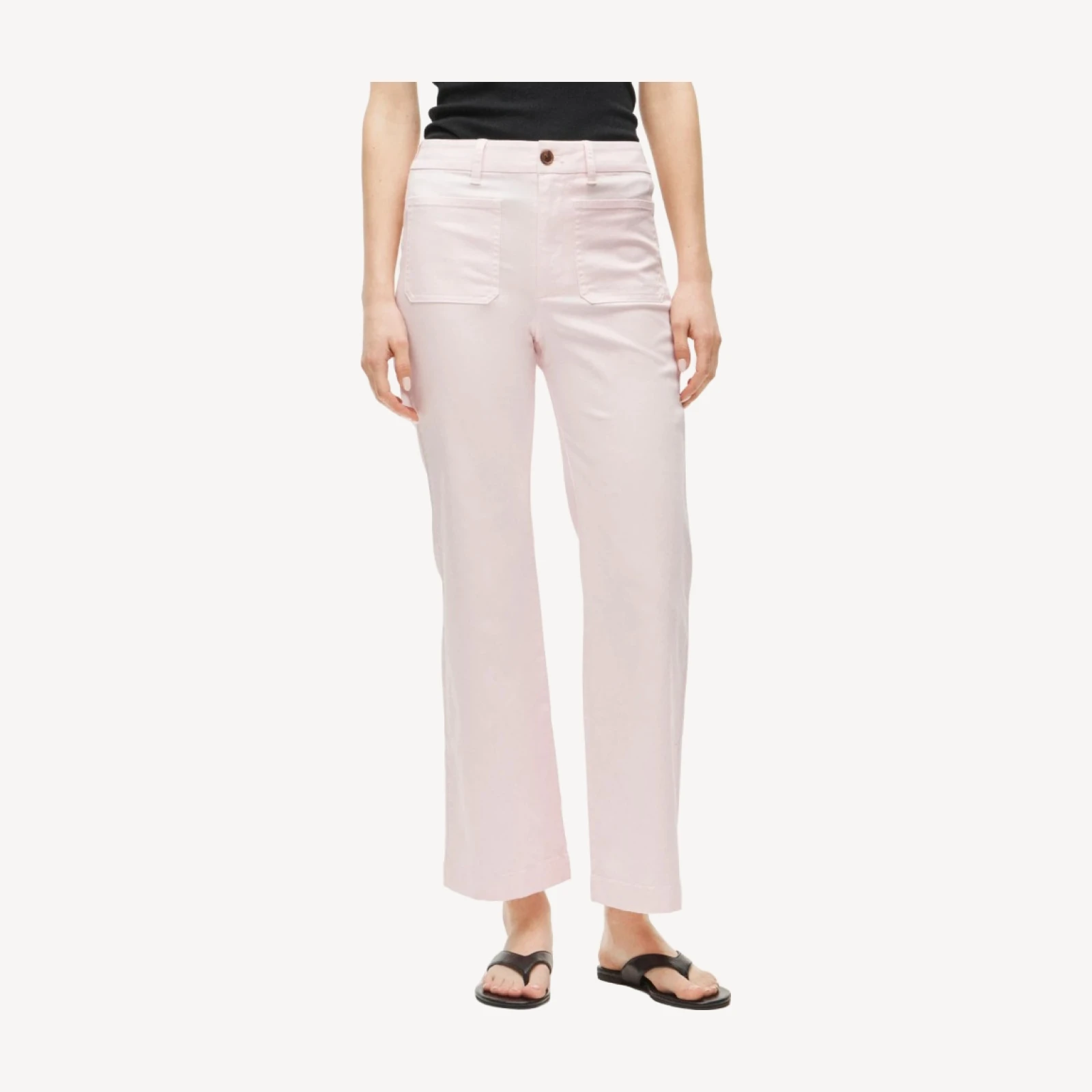 Charley kickout cropped pant in chino