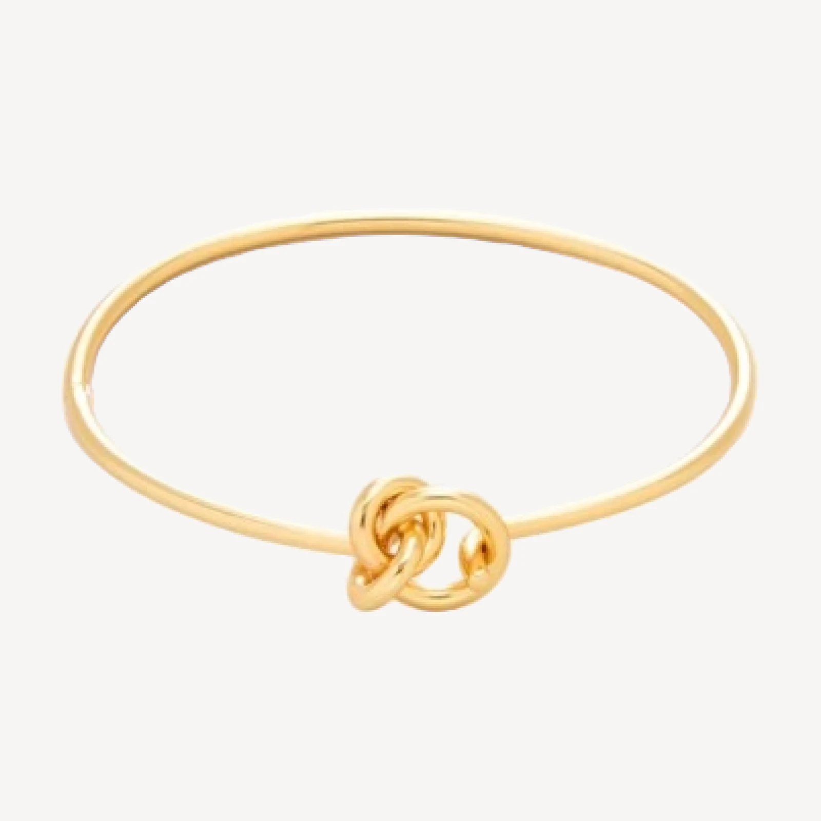Sculptural knot bracelet