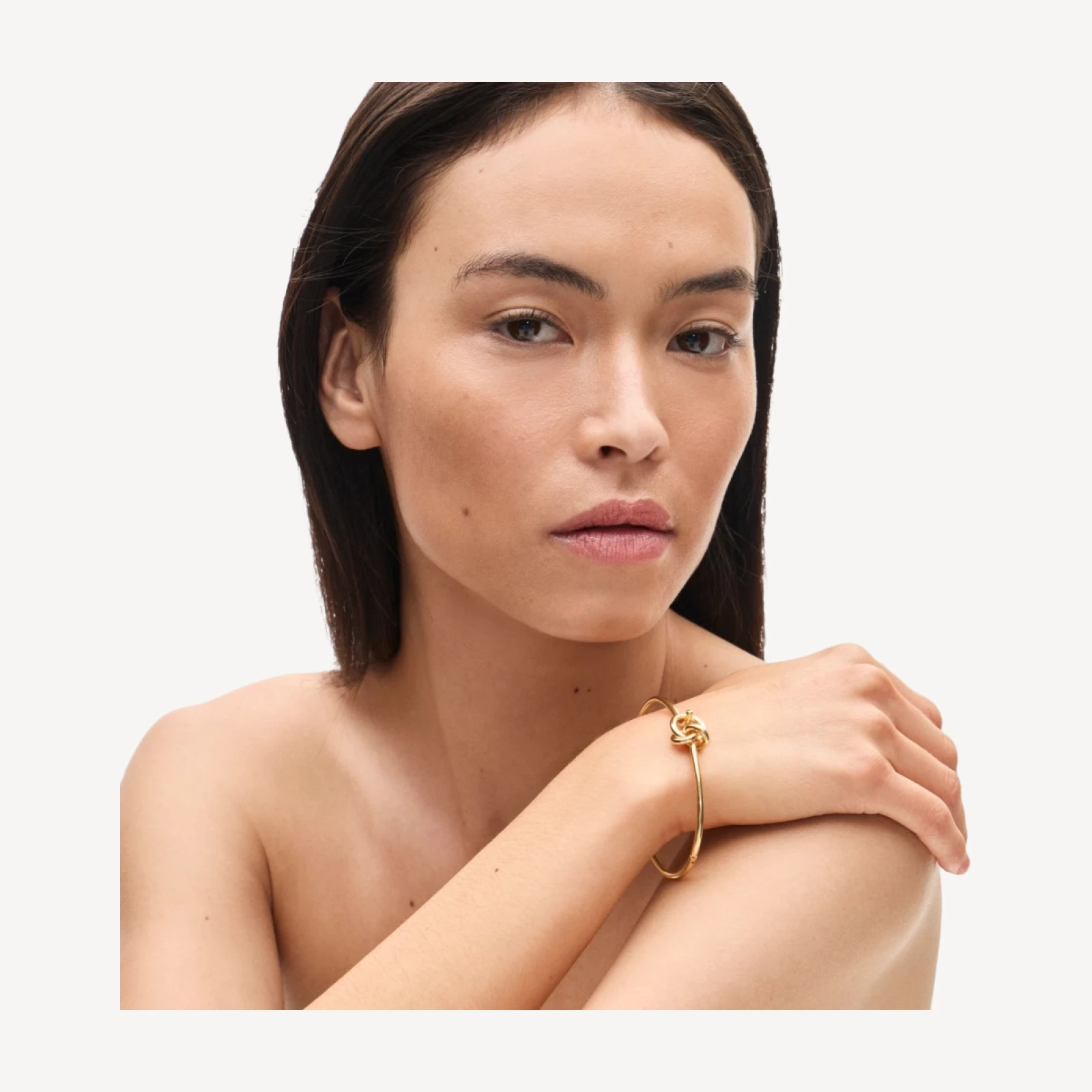 Sculptural knot bracelet