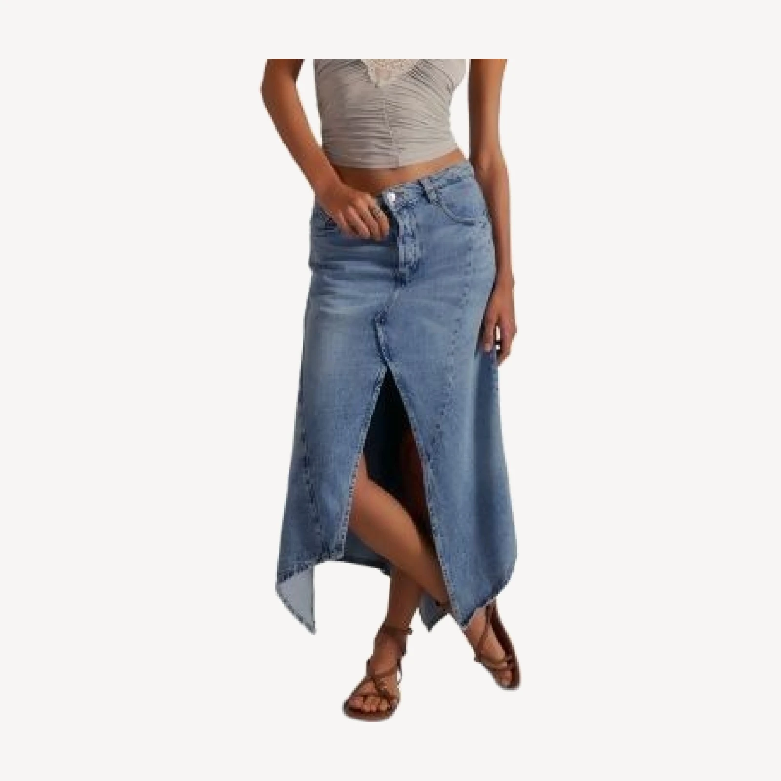 Free People Aquarius Maxi Skirt